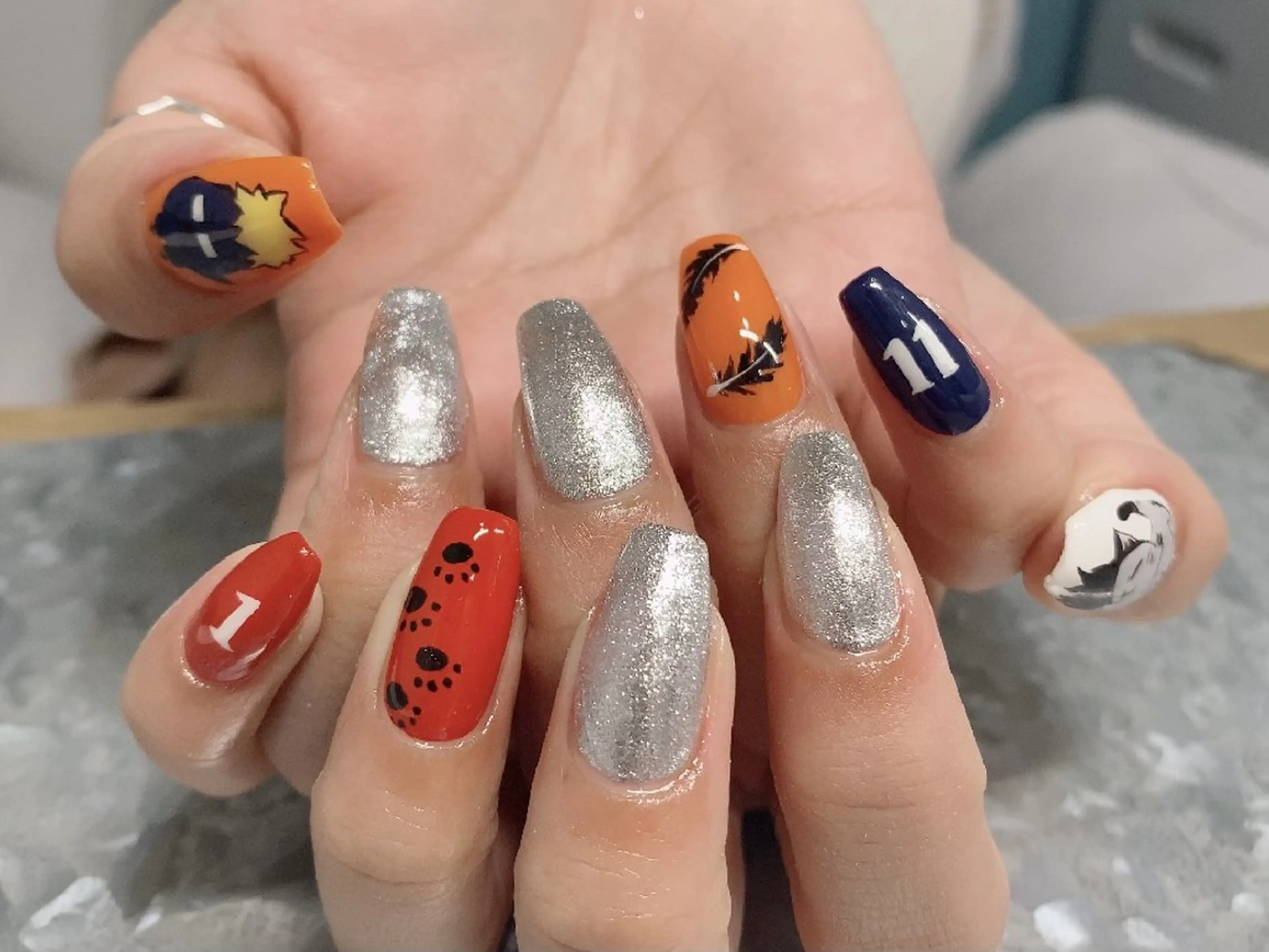 ネイル ハンドネイル 13日3980円‼️ マグもデザインも◎のネイルデザイン
