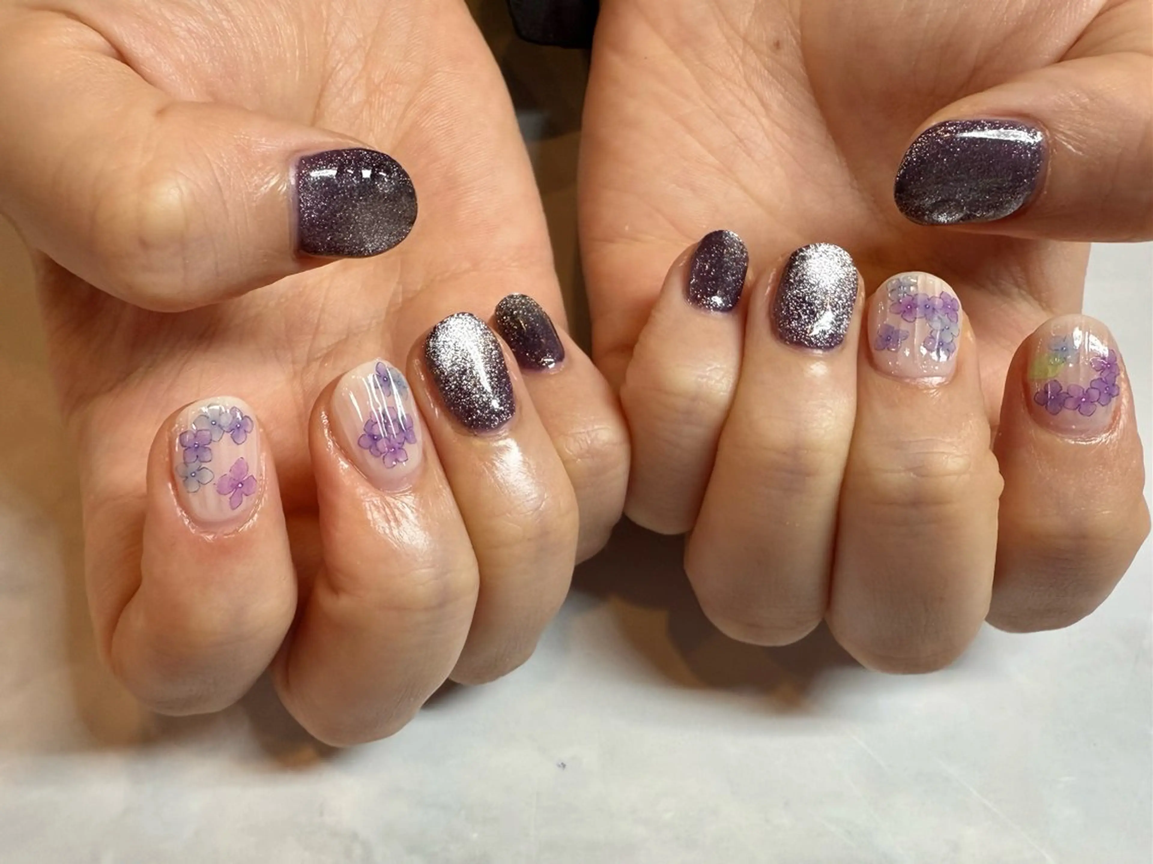 ネイル マグネットネイル Mネイル 伏見店所属・Yuki Mネイル 伏見店のネイルデザイン