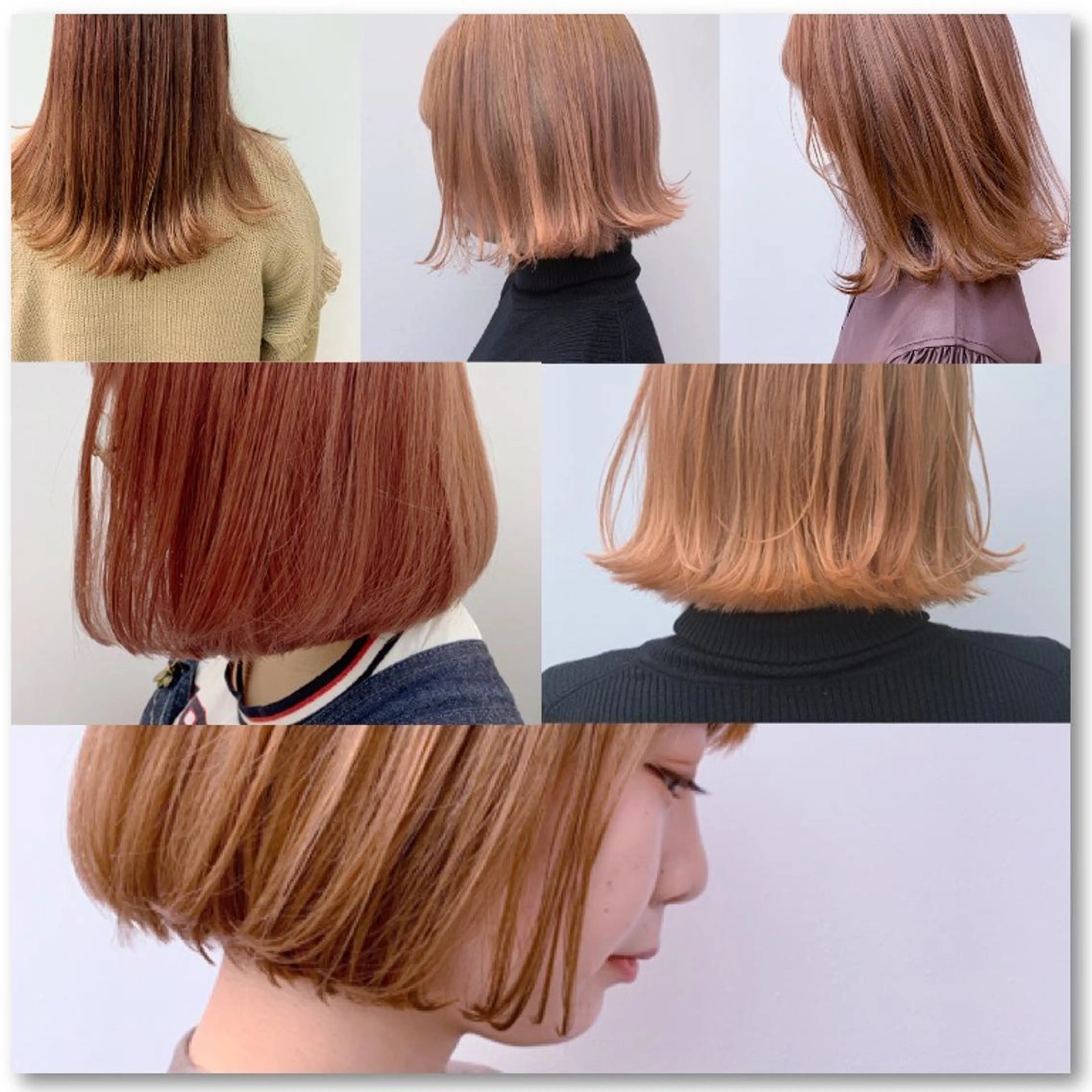 カラー ミディアム ミディアムパーマ アッシュ アッシュブラウン ベージュカラー 黒髪 ヘアカラー N° rico 名駅のヘアスタイル