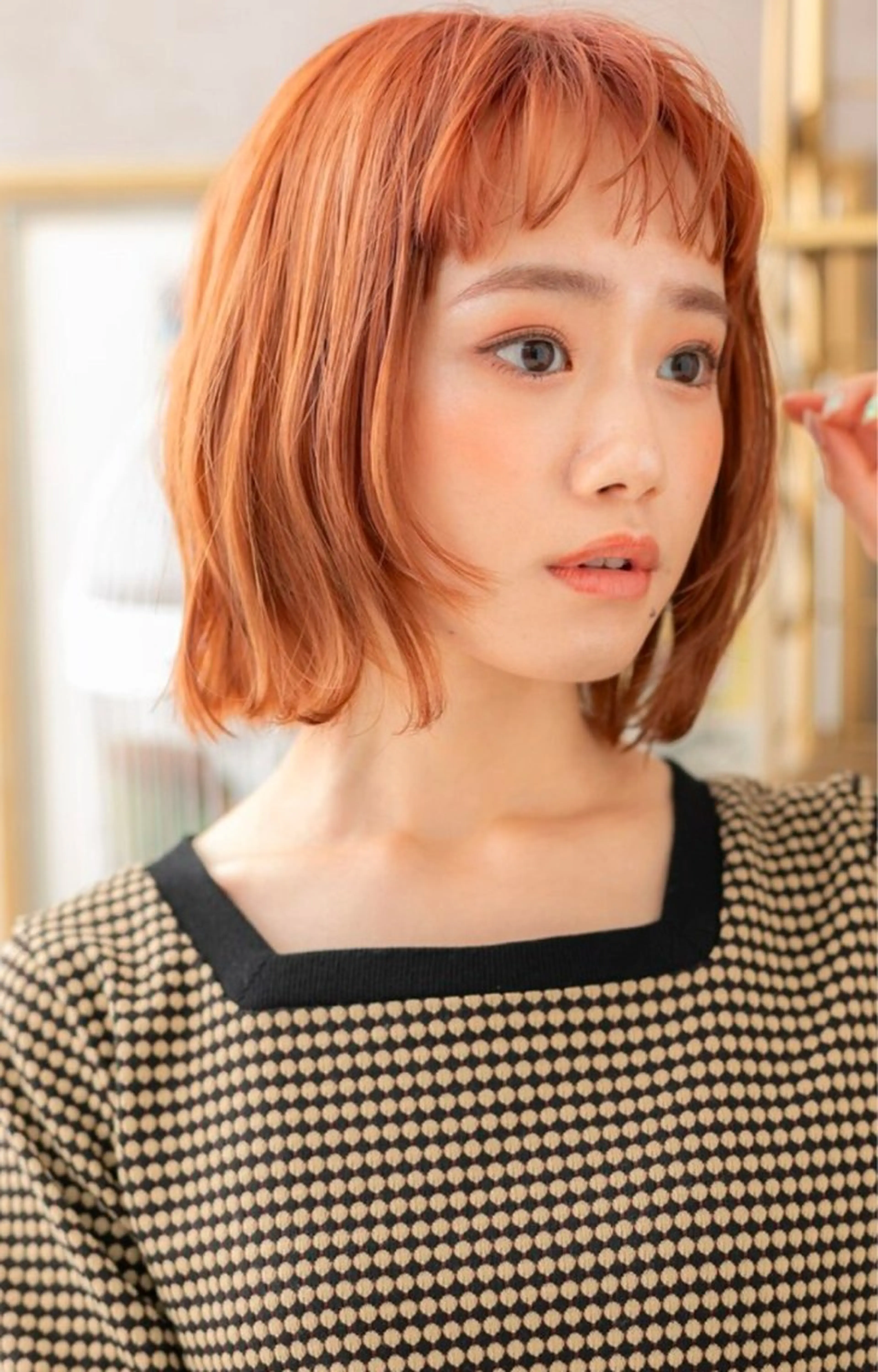 ショート カラー 透明感カラー️🫧 清水杏乃のヘアスタイル