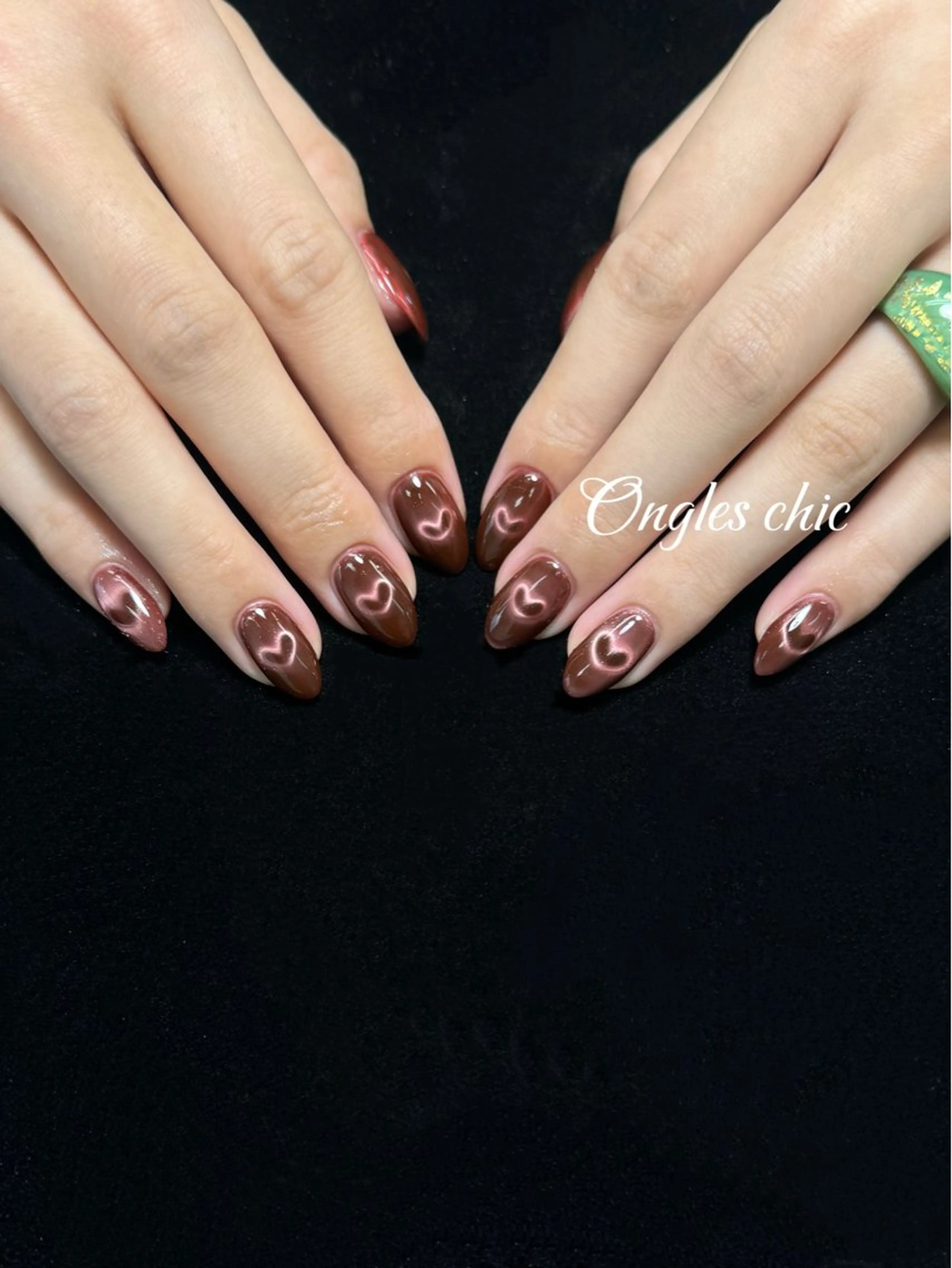 ネイル ハンドネイル ongles chicのネイルデザイン