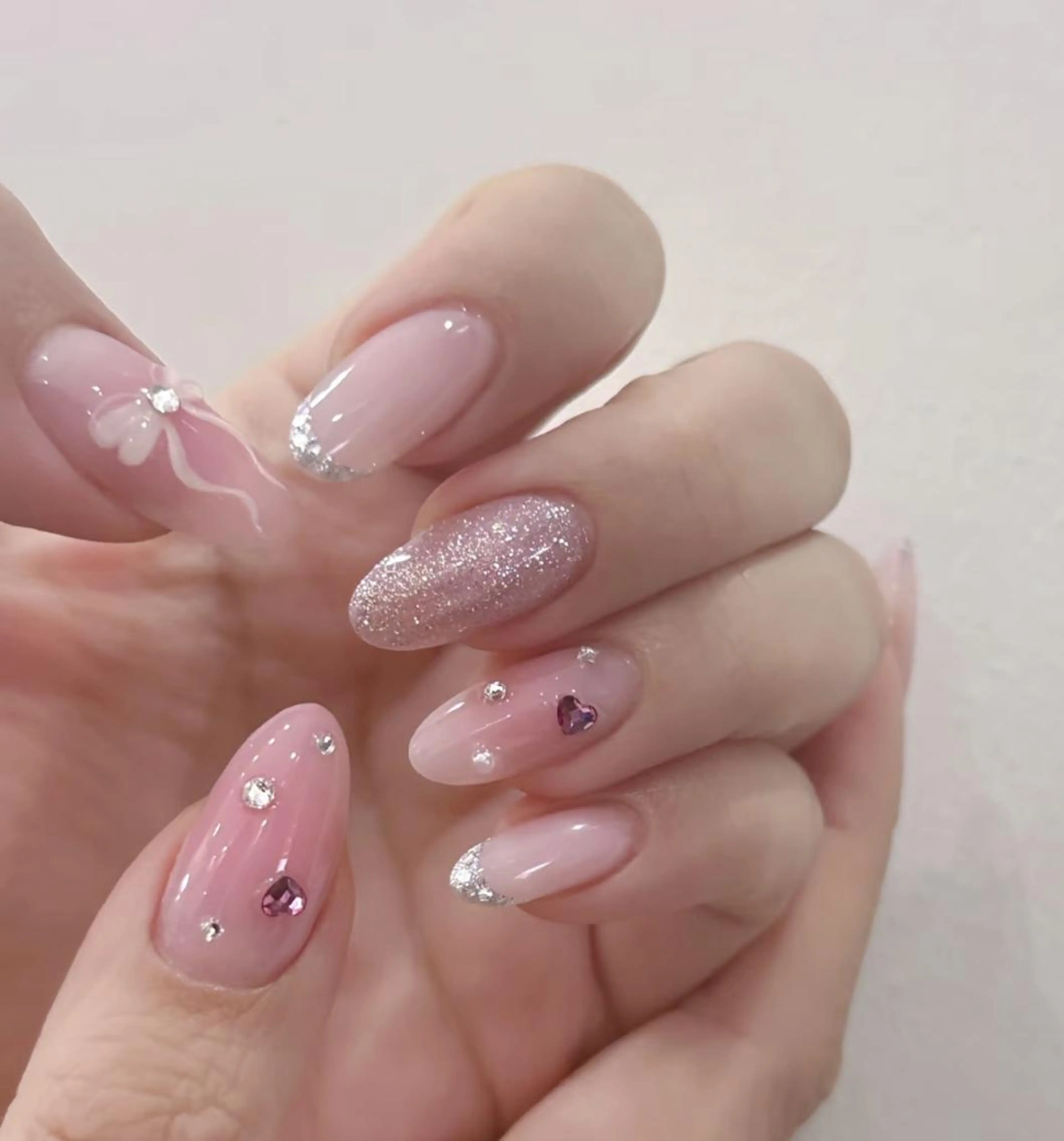 ネイル ハンドネイル By moonネイル 🌷ワンホン/韓国風のネイルデザイン