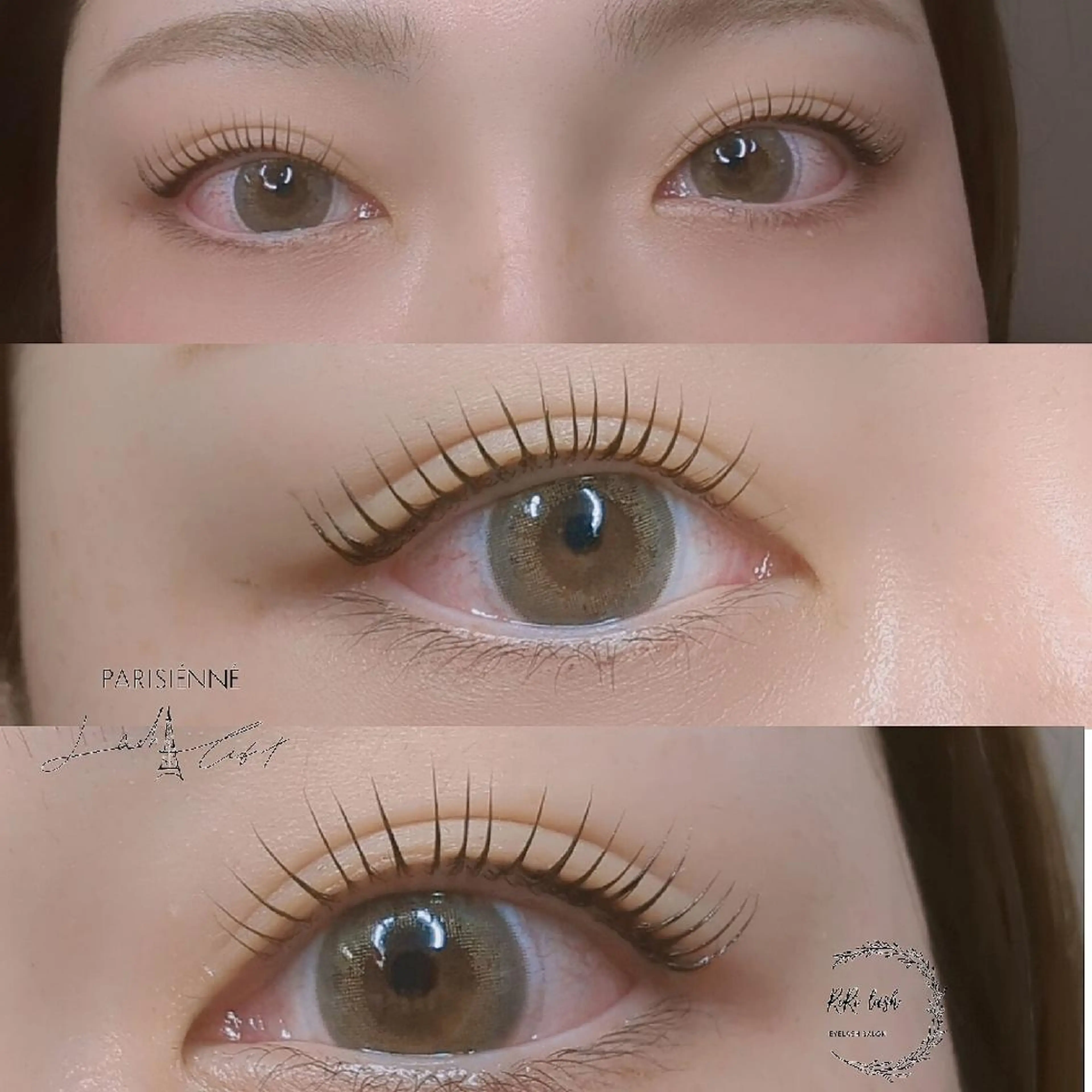 マツエク・マツパ パリジェンヌラッシュリフト まつげパーマ 下まつげエクステ マツパ 🍒♡RiRi  Lash ♡🍒のマツエク・マツパデザイン