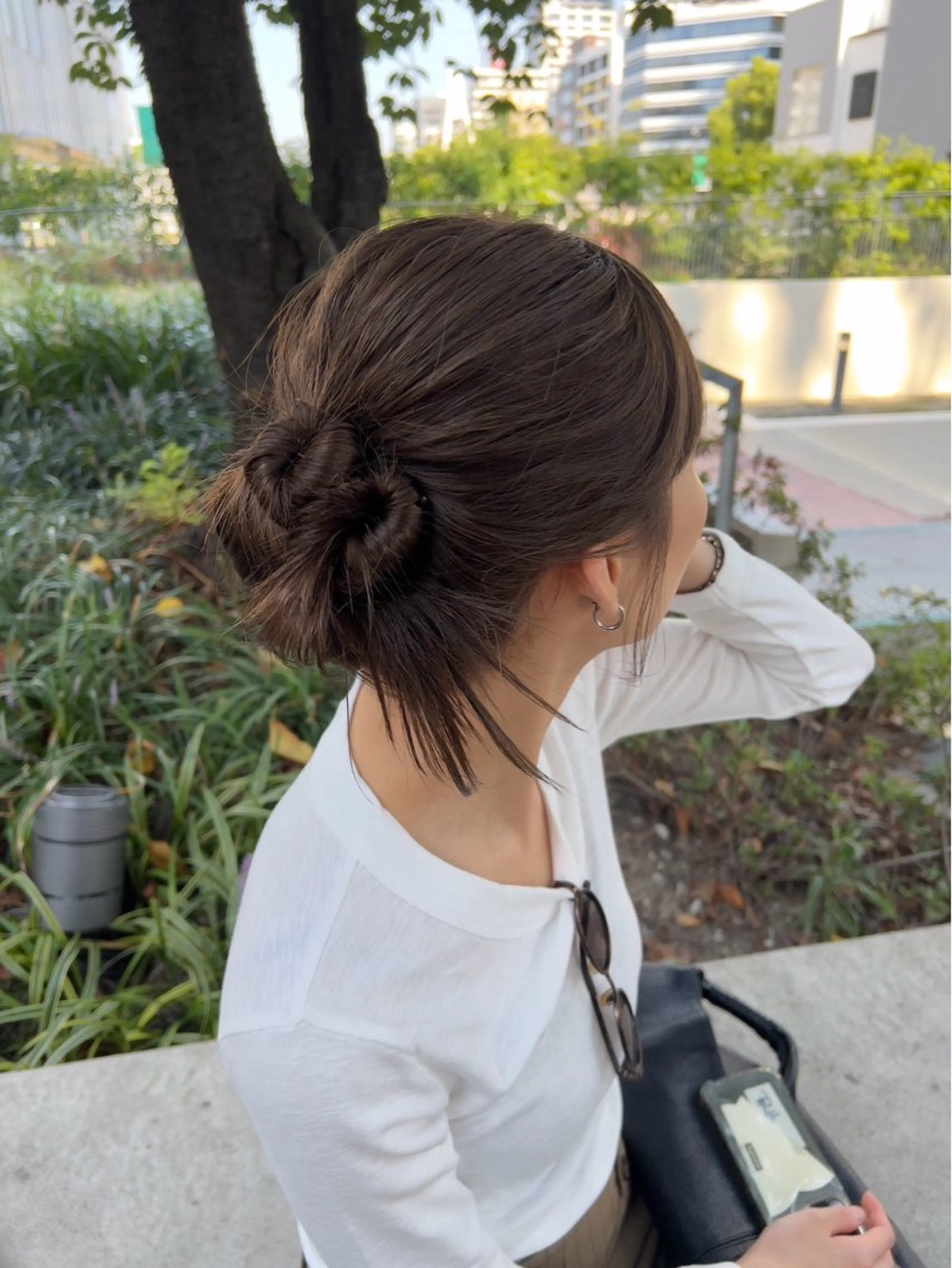 ミディアム カラー ヘアカラー KOCHAB本山所属・三谷 はるなのヘアスタイル