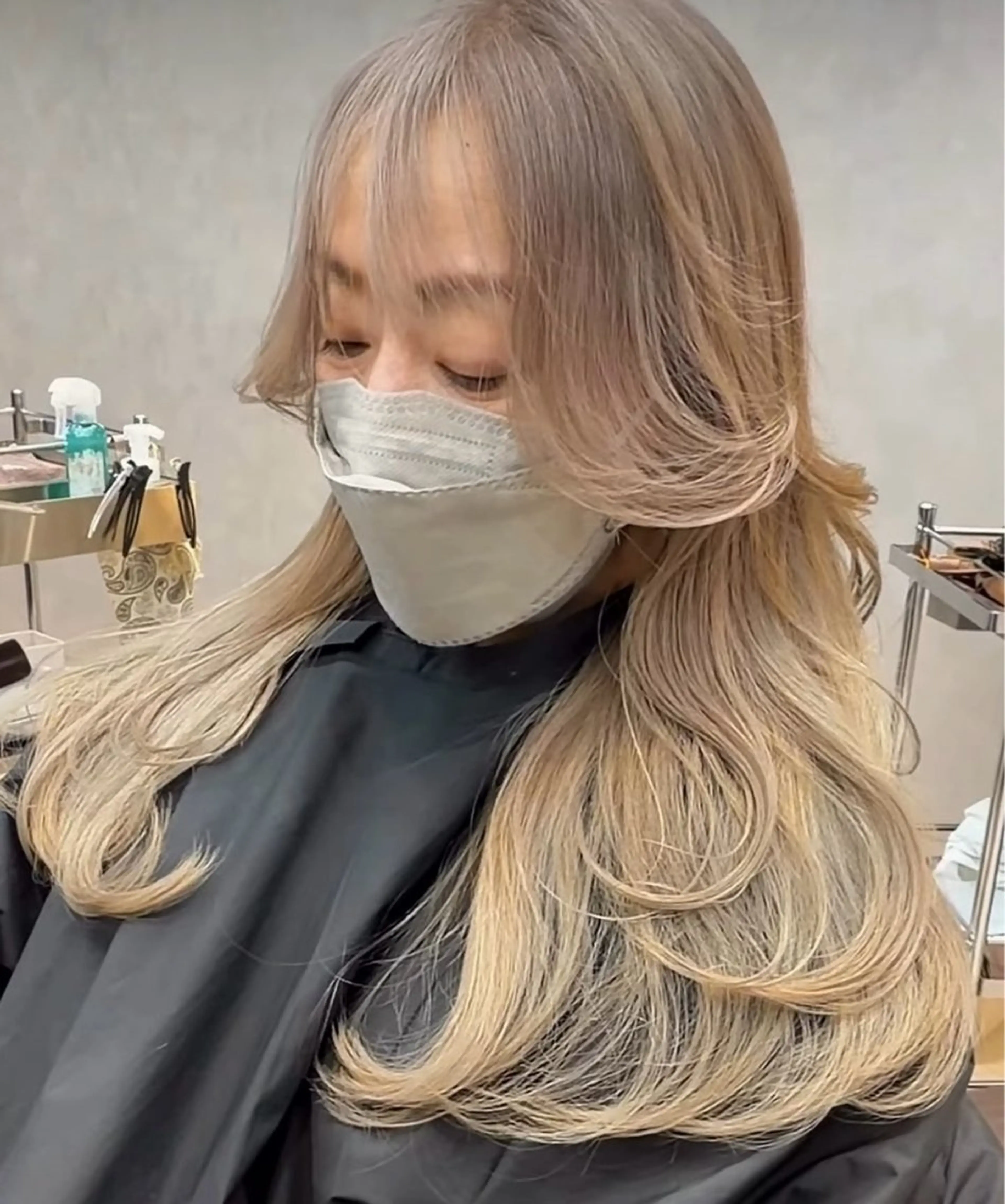 セミロング レイヤーカット SKILL 水戸所属・SKILL水戸店🫧 MIA🫧のヘアスタイル