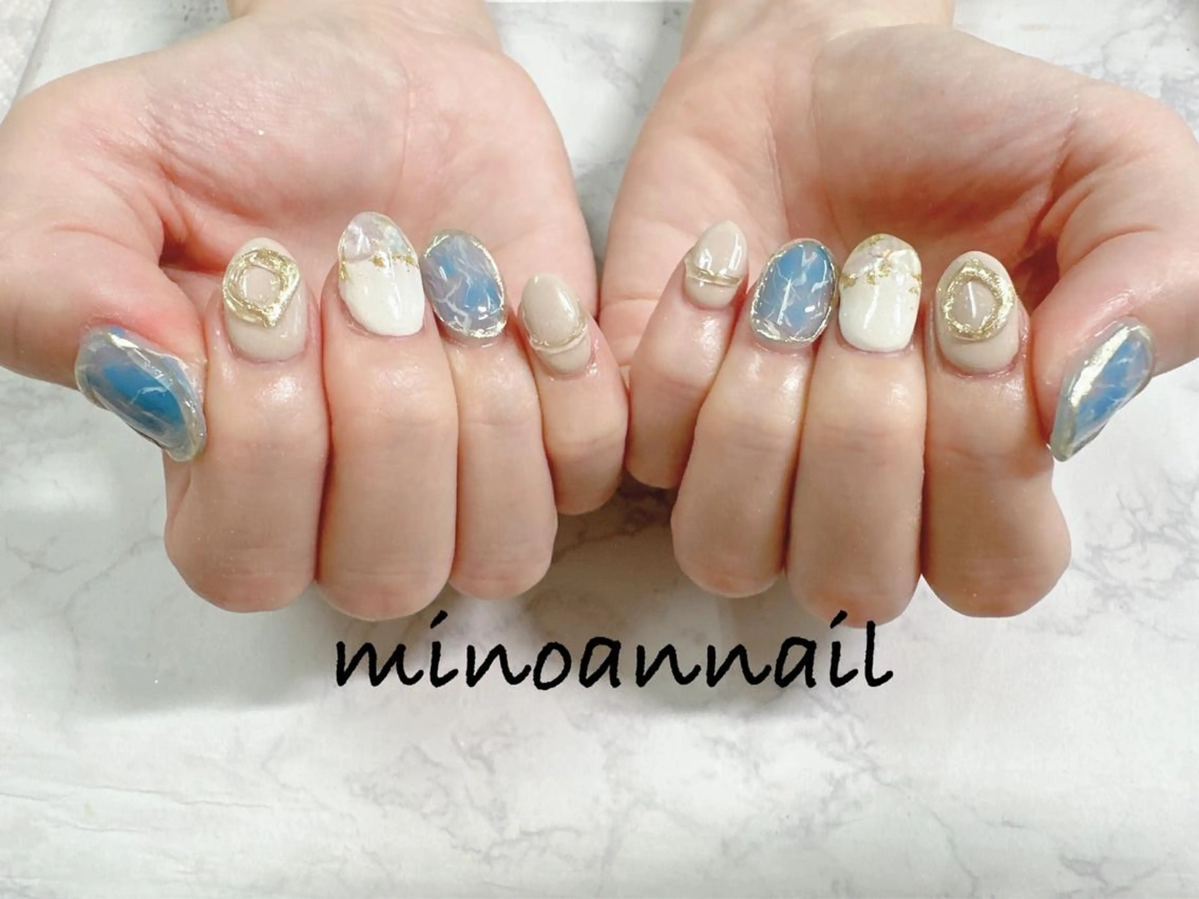 ネイル 美ノ庵ネイルサロン メトロポリタン前店のネイルデザイン