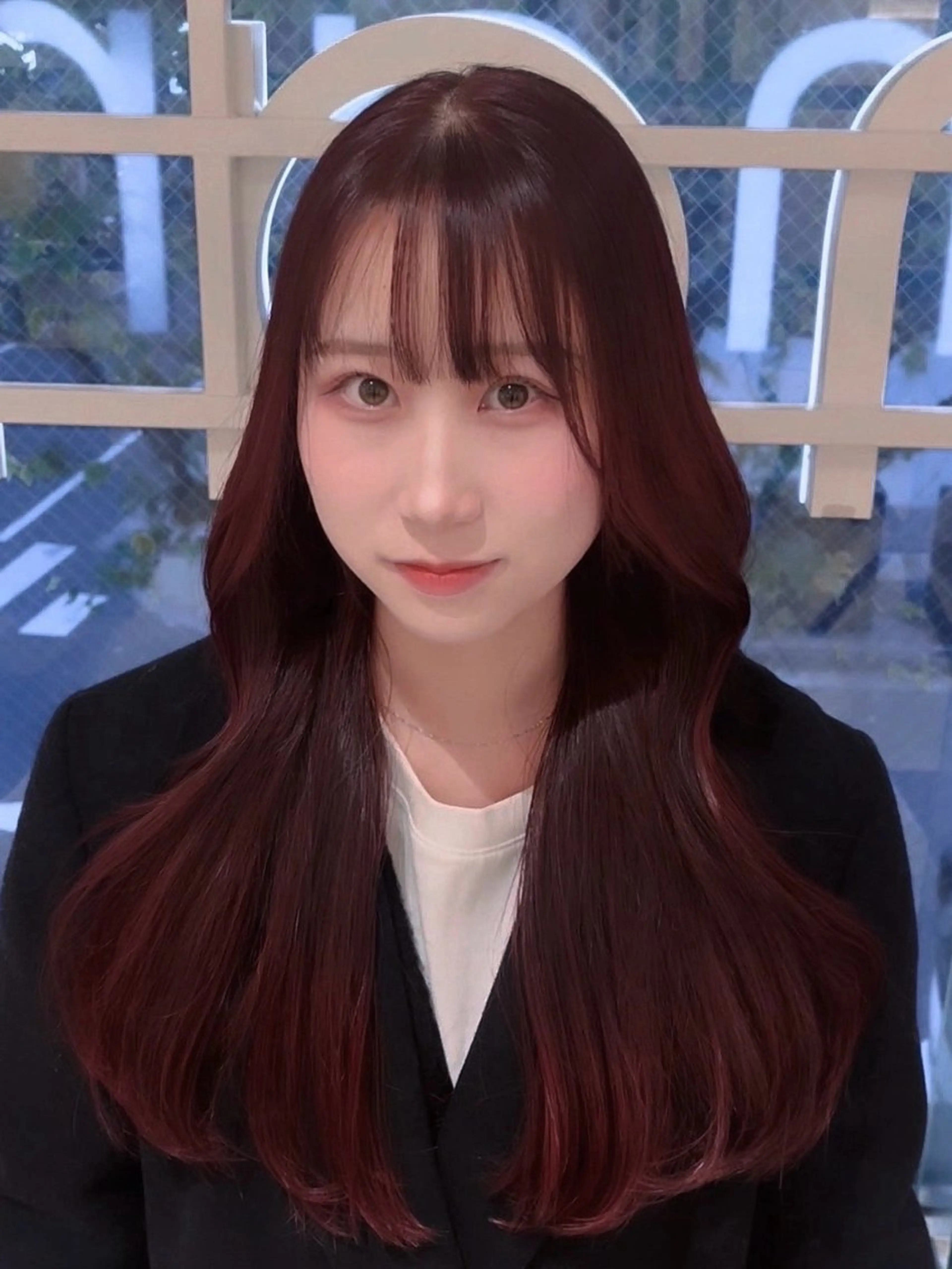 カラー ✨艶髪✨ワンカラー 銀座/Harunaのヘアスタイル