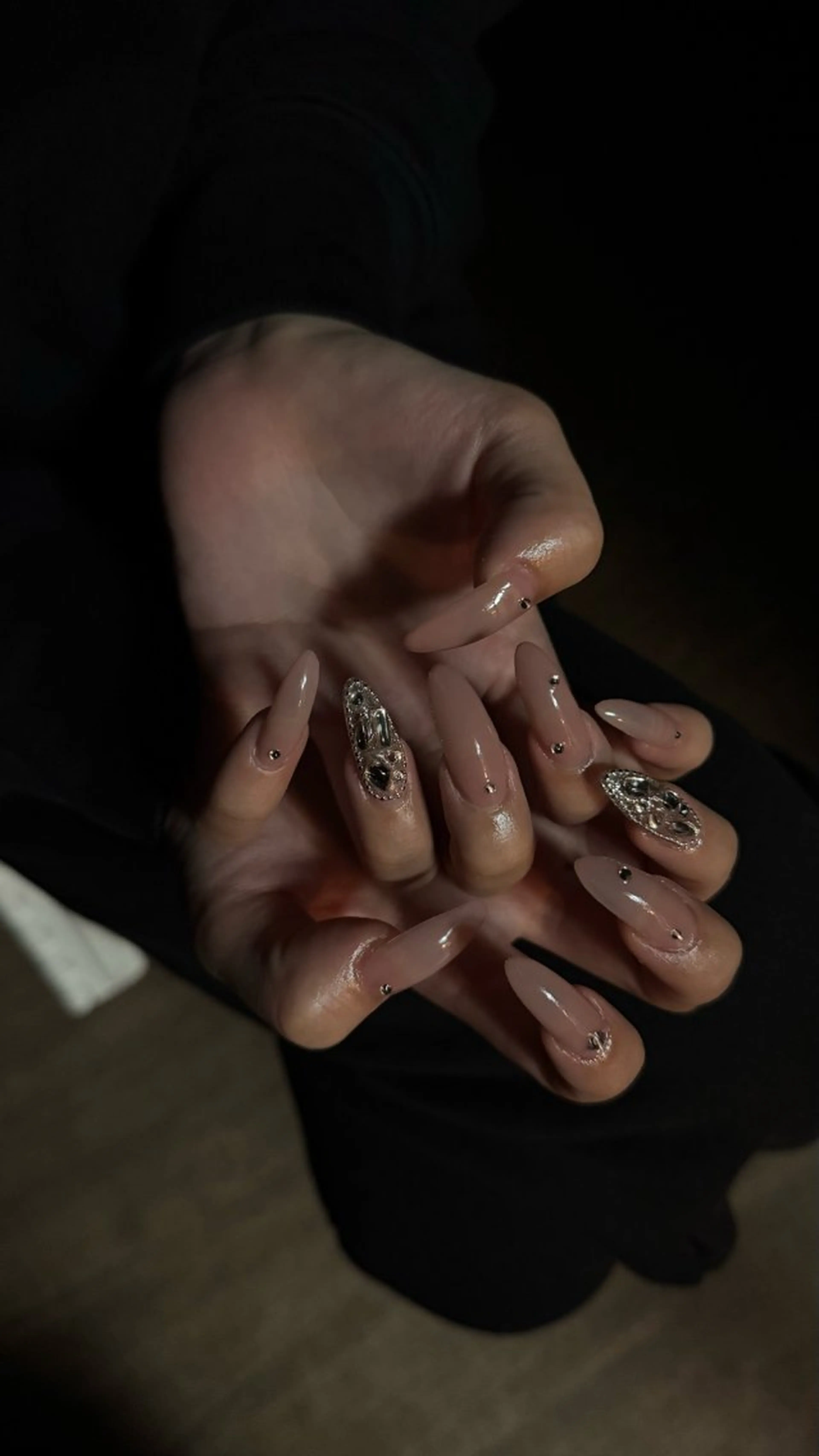 オフなし　ストーン付け放題コース　（特殊パーツ別途）※事前に画像お送りくださいの写真