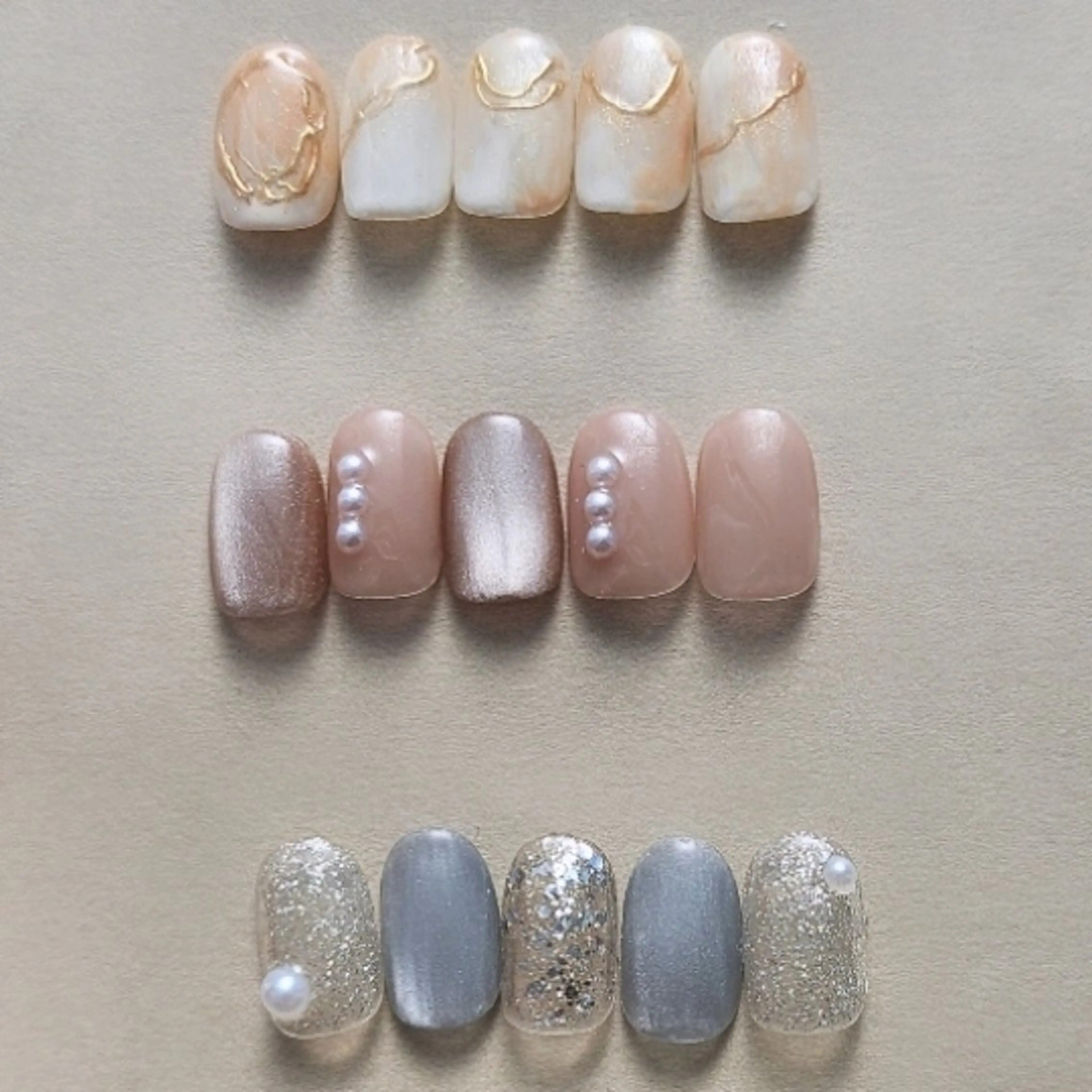 ネイル シンプルネイル ハンドネイル NailSalon LuireYUUNAのネイルデザイン