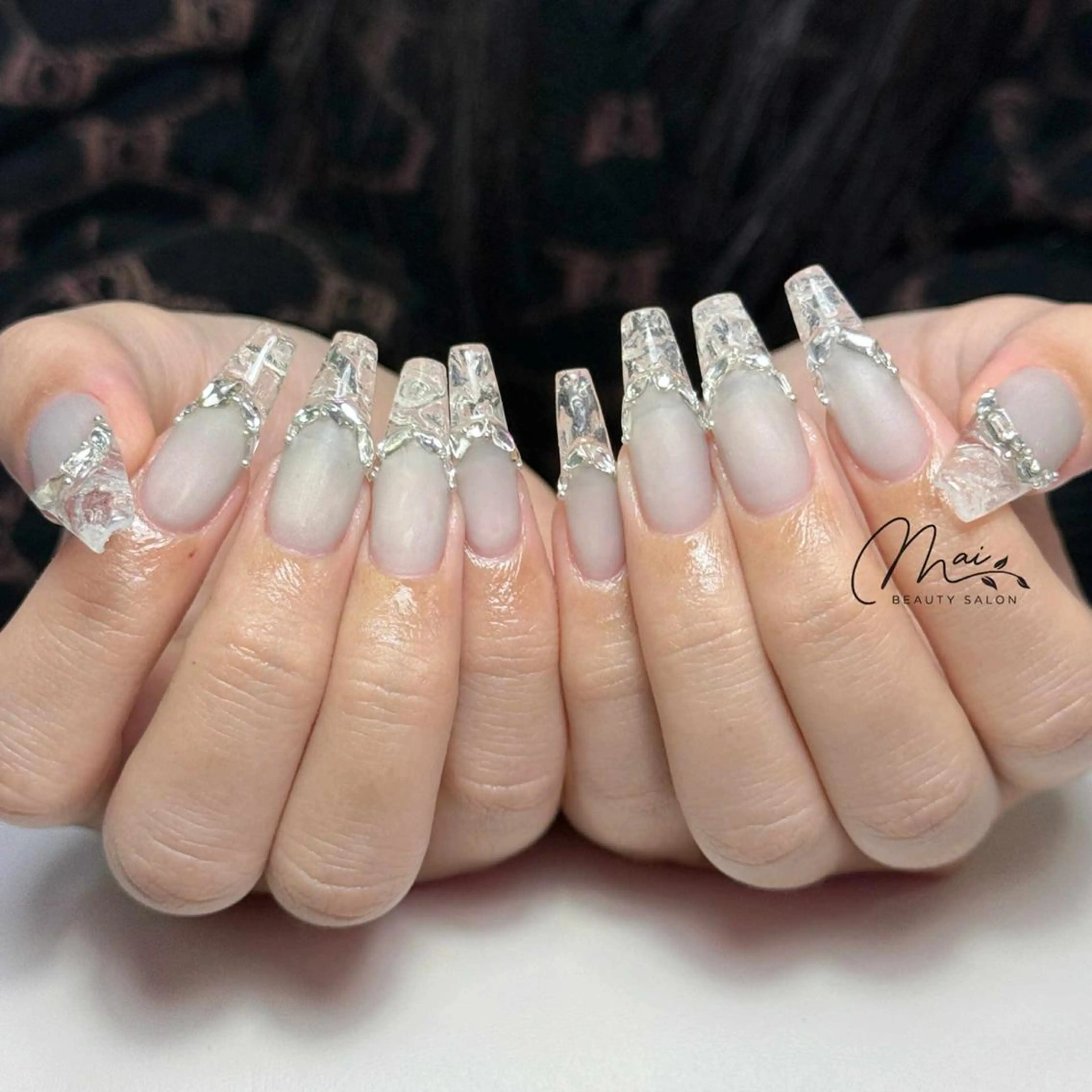 ネイル ジェルネイル パラジェル ワンホンネイル MaiBeauty Niのネイルデザイン