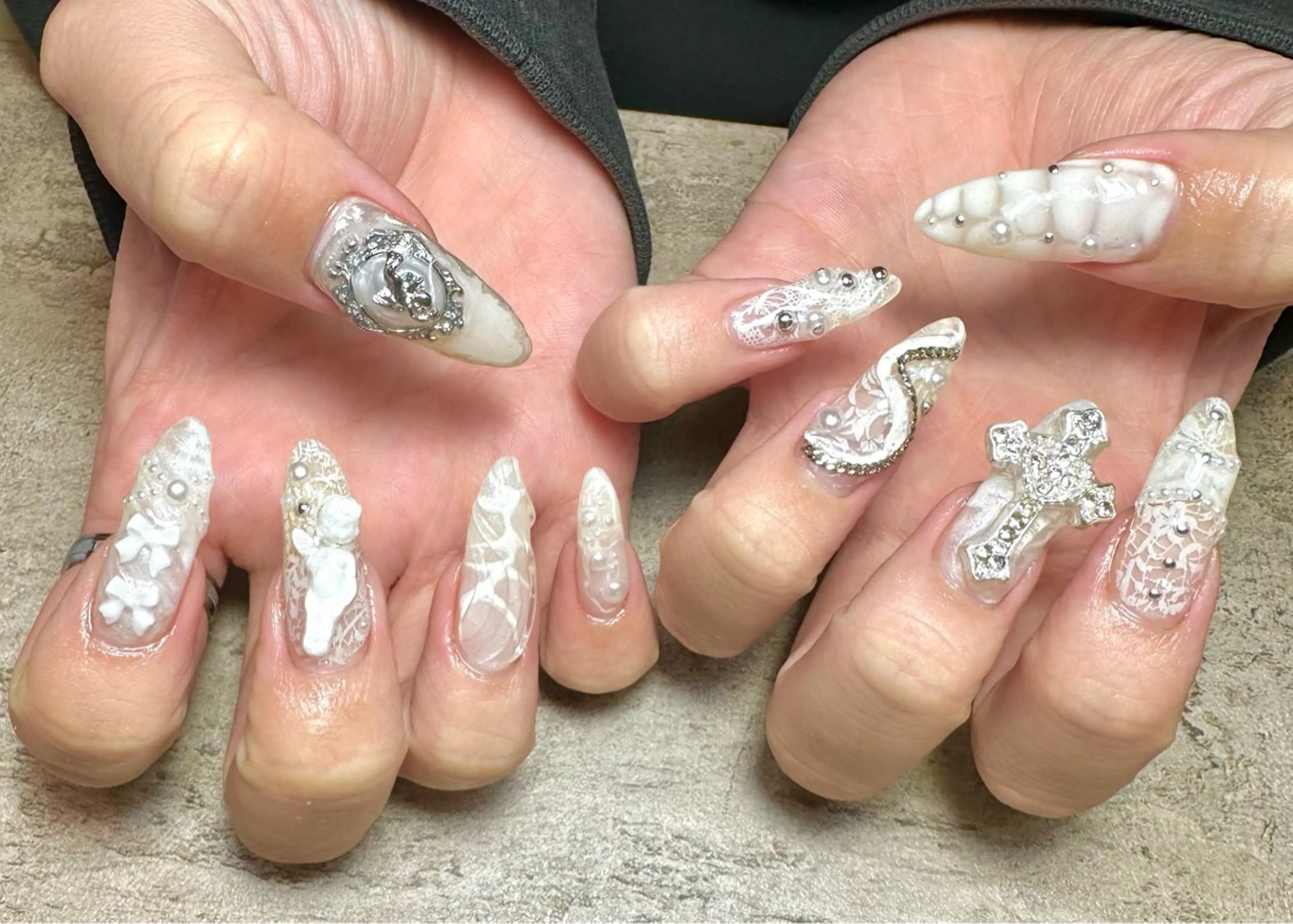 ネイル ハンドネイル フットネイル GéRanium Harukaのネイルデザイン