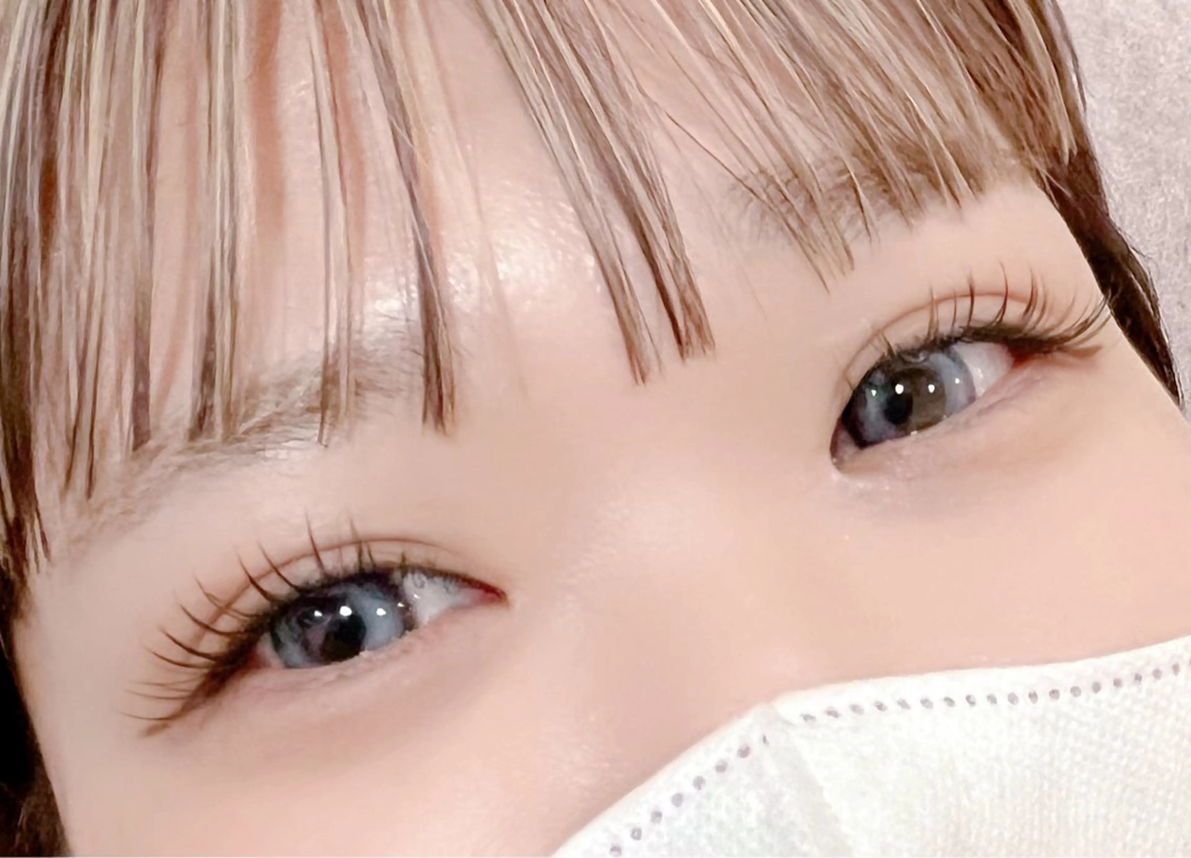 マツエク・マツパ フラットラッシュ ナチュラル マツエク cheerful eyelash&eyebrow所属・cheerful akagawaのマツエク・マツパデザイン