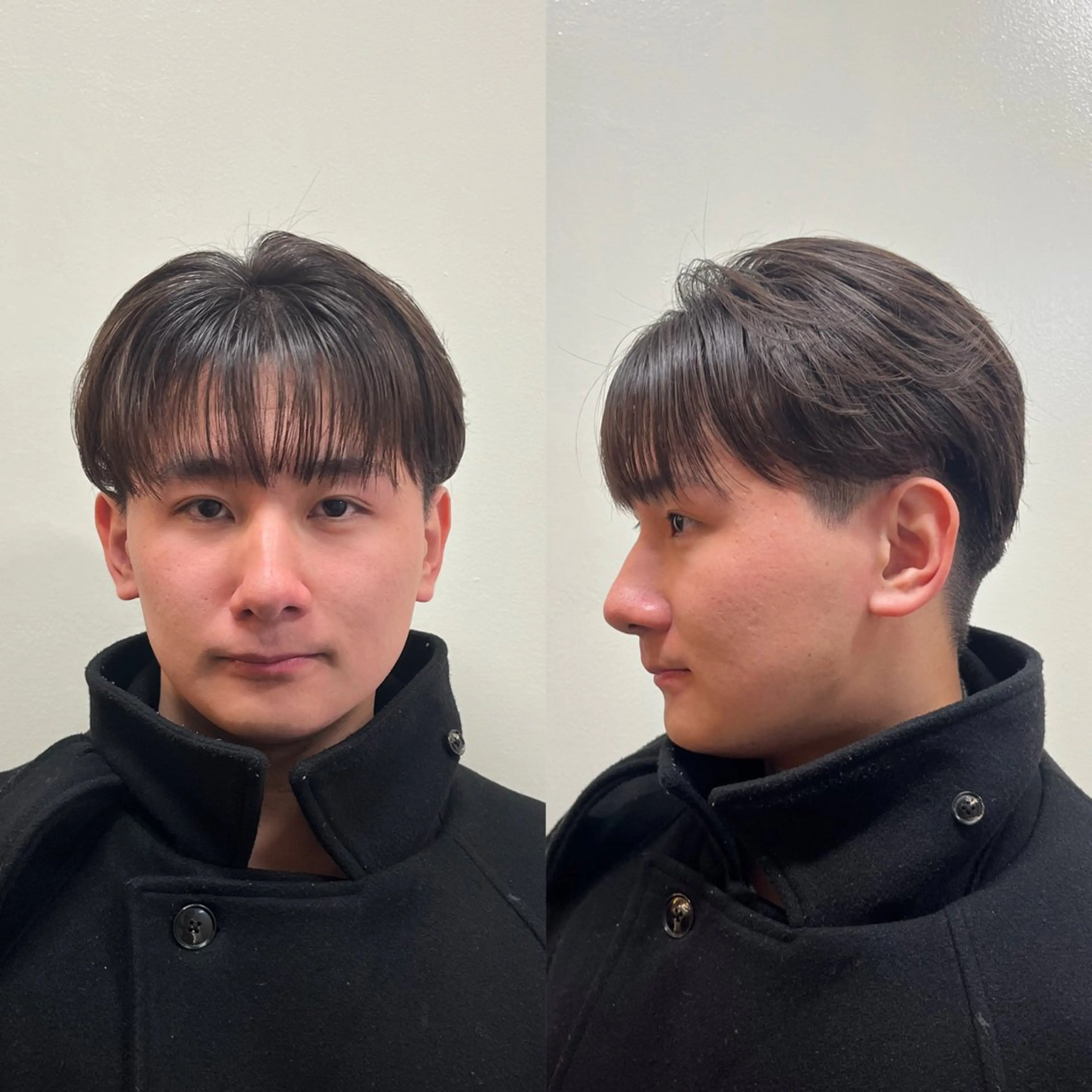 【ご新規様限定/癖毛改善の方必見✨】メンズカット➕前髪縮毛矯正🥀#メンズ#メンズ縮毛矯正#U24#学割#曲がる縮毛矯正の写真