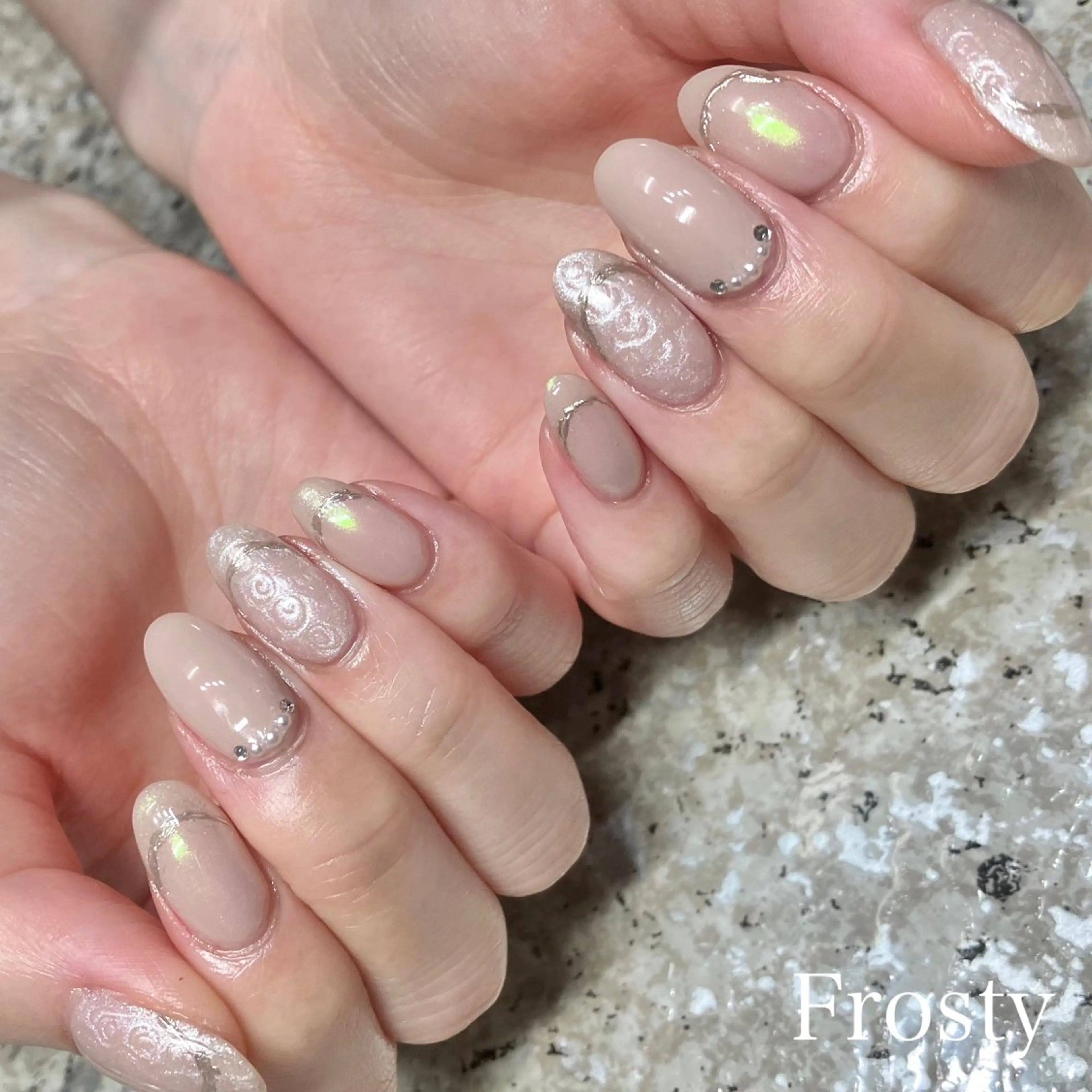 ネイル ハンドネイル Mys. 三上紗紀のネイルデザイン