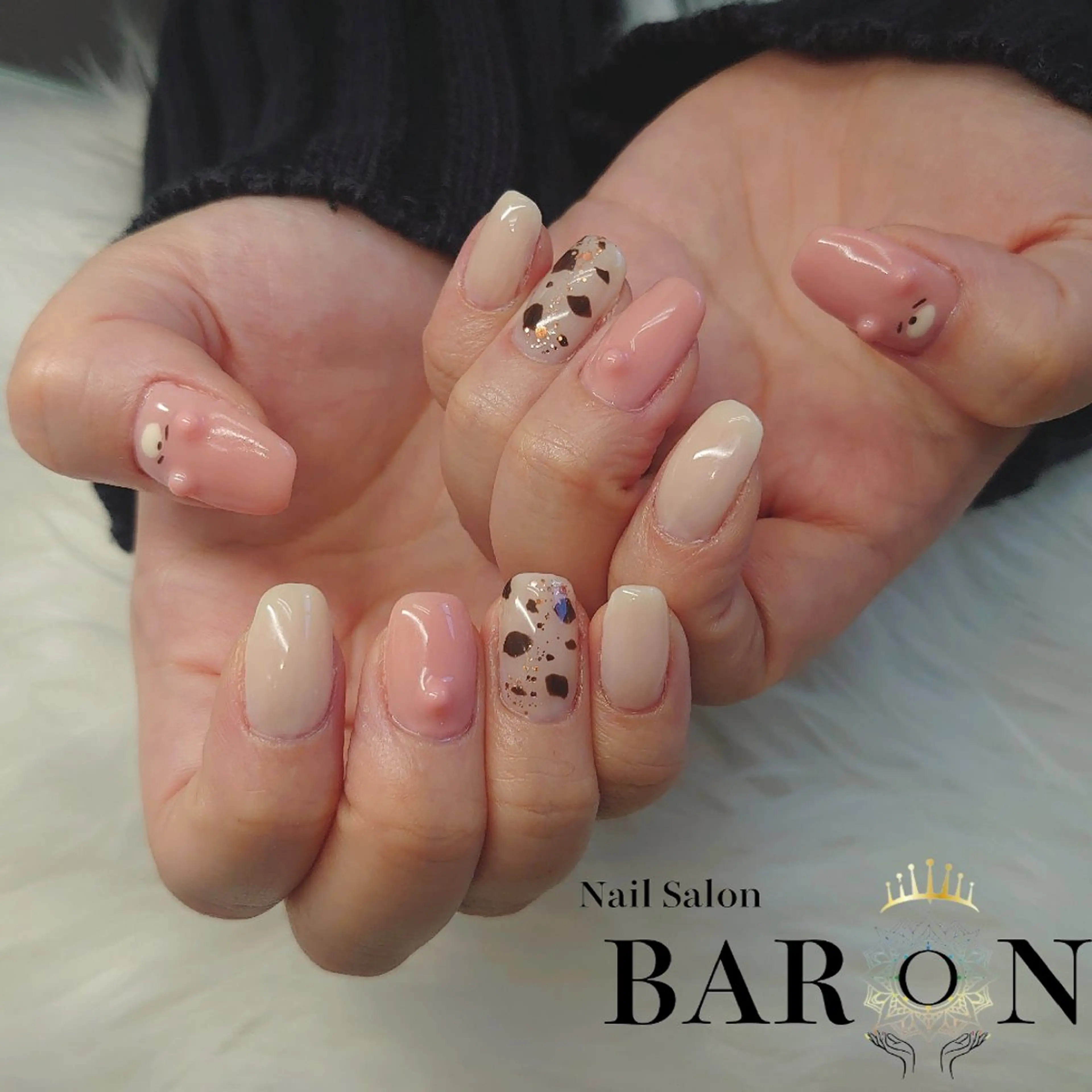 ネイル ワンカラーネイル ♛BARON♛ AOIのネイルデザイン