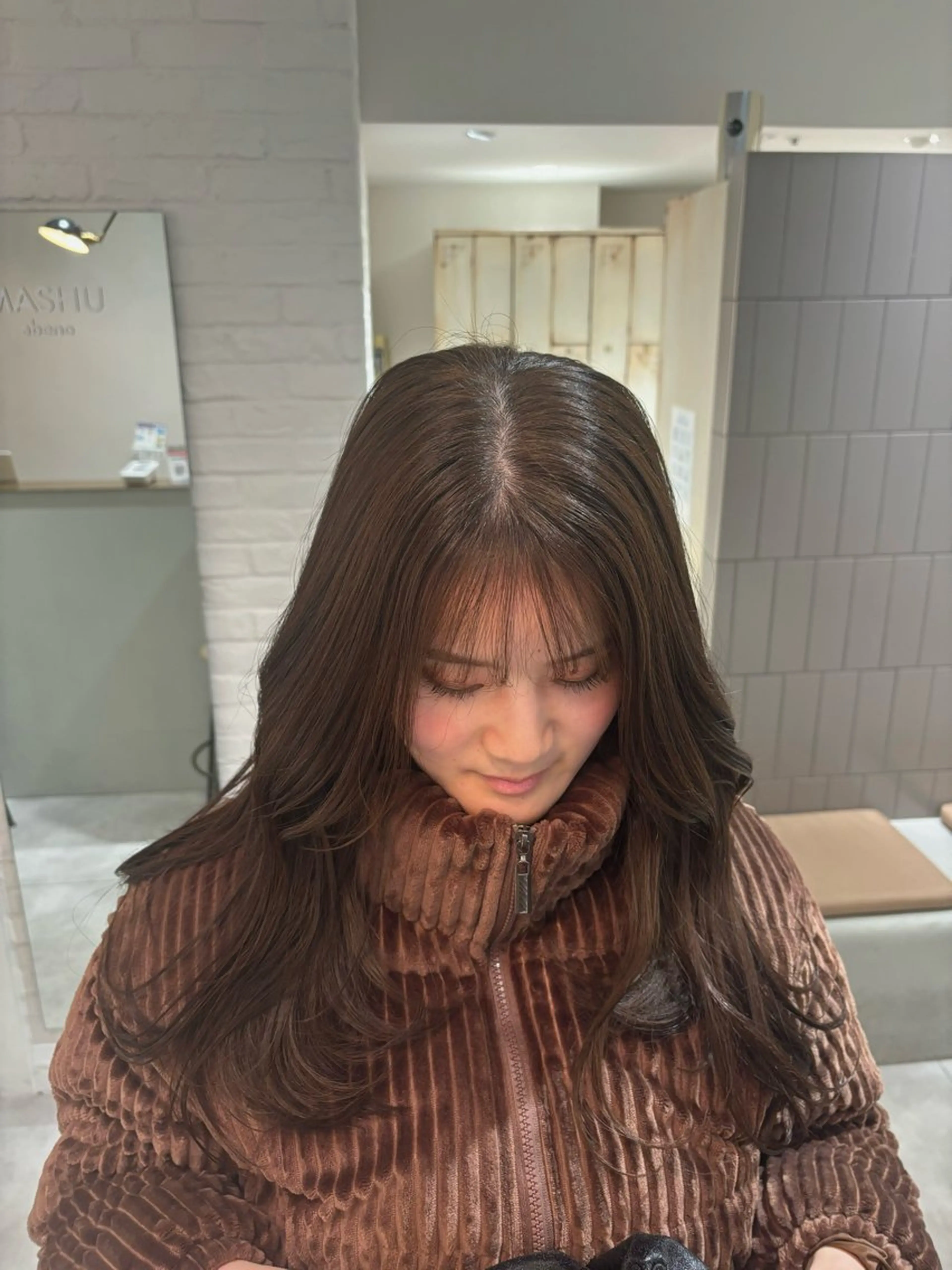 ロング ボブカット/ 天王寺美容室/ホノカのヘアスタイル