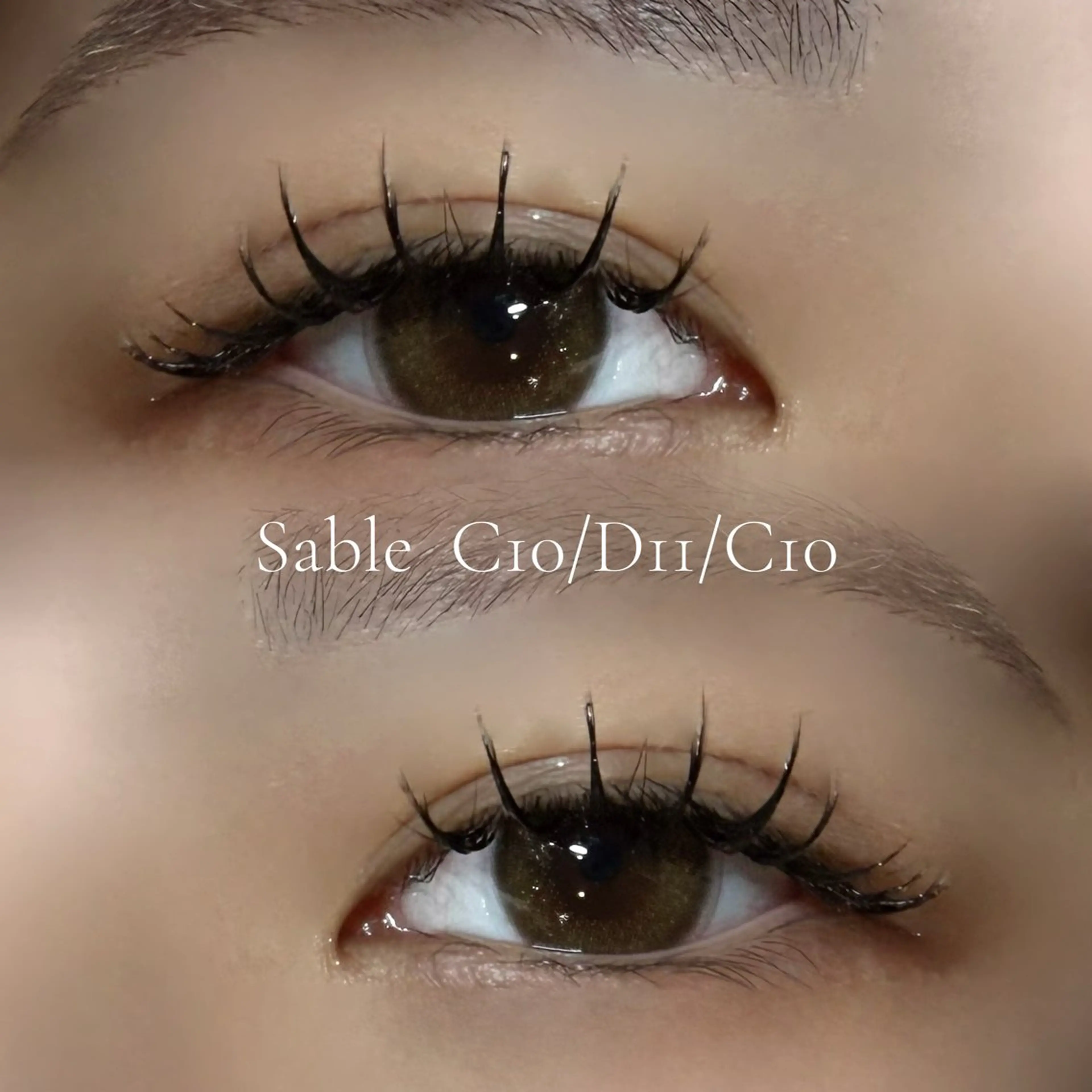 マツエク・マツパ 瀬名波 舞桜のマツエク・マツパデザイン