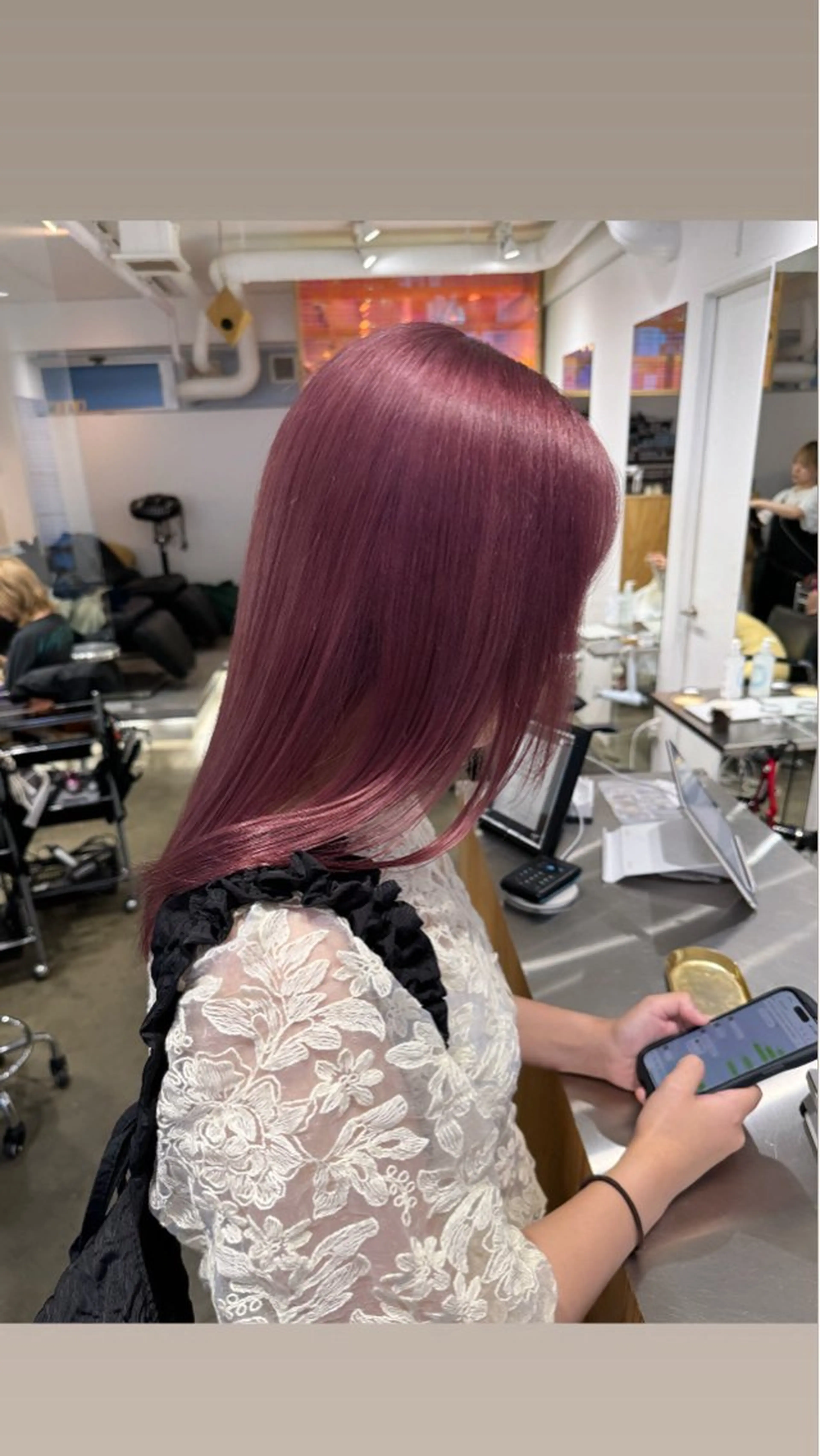 セミロング JUNYA 海外ガールヘアのヘアスタイル