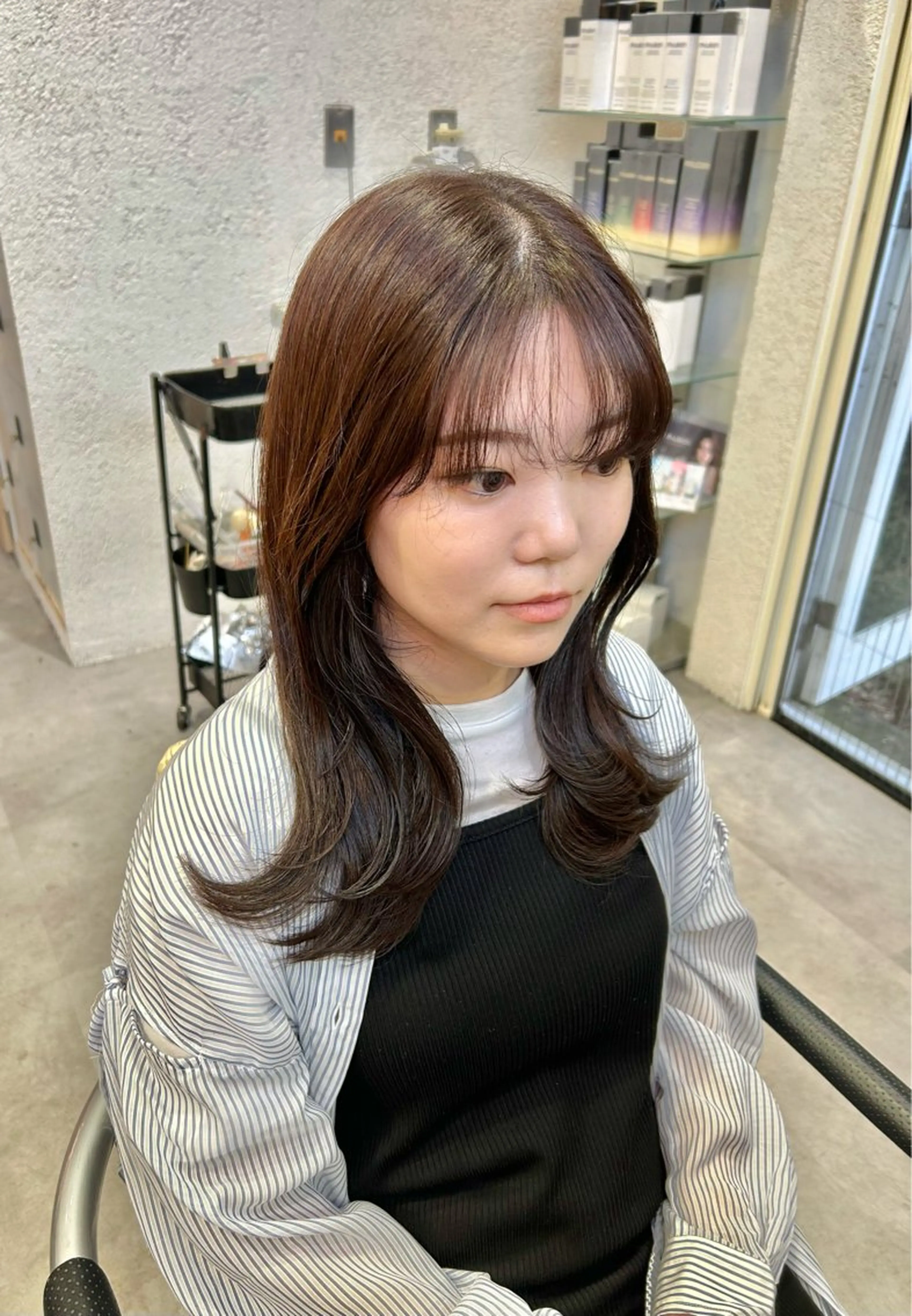 セミロング PUREEdeFLEURS所属・中村 魁登のヘアスタイル