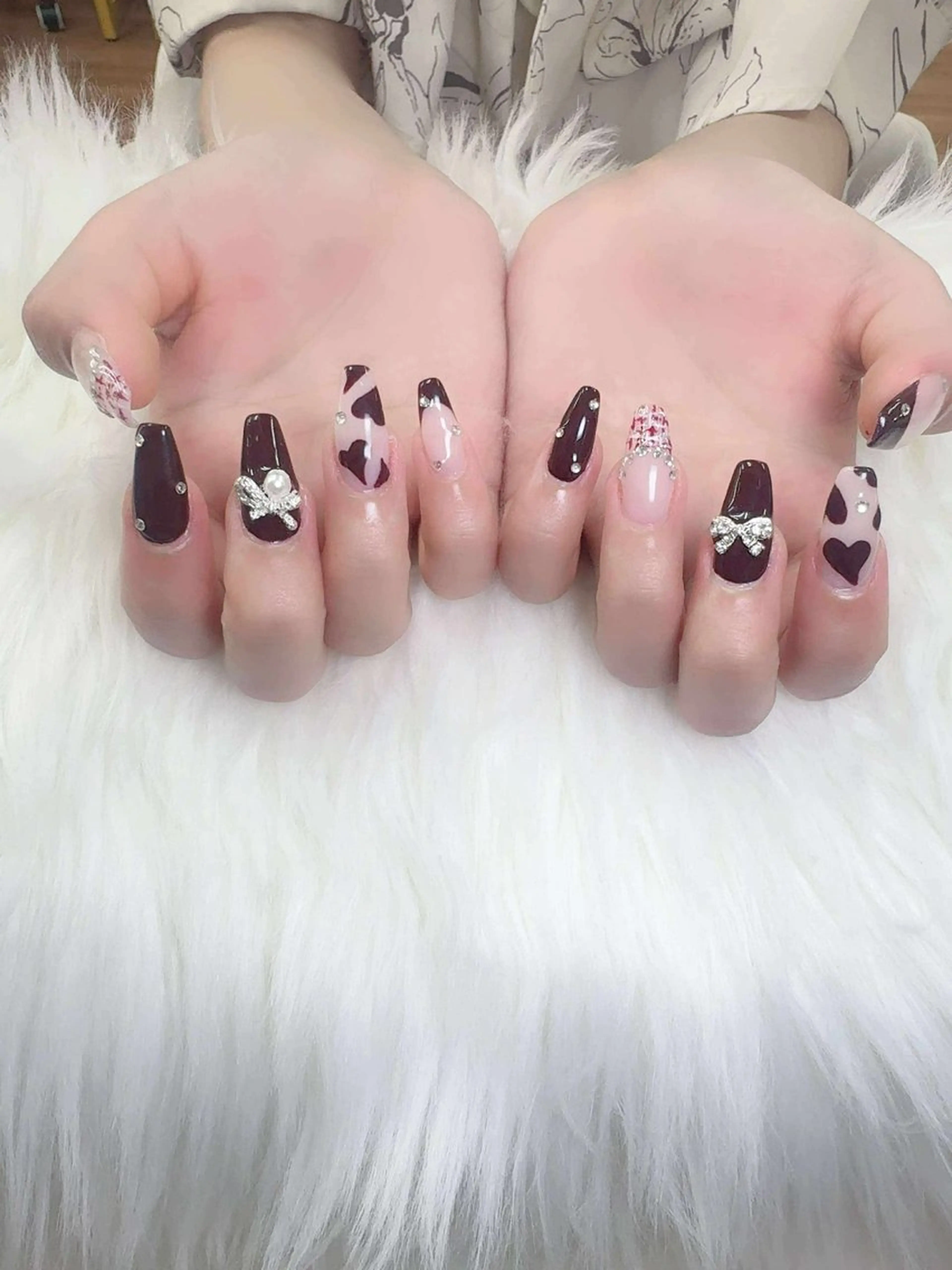 ネイル ハンドネイル ハンドケア Hara Nail 【パラジェル使用】のネイルデザイン