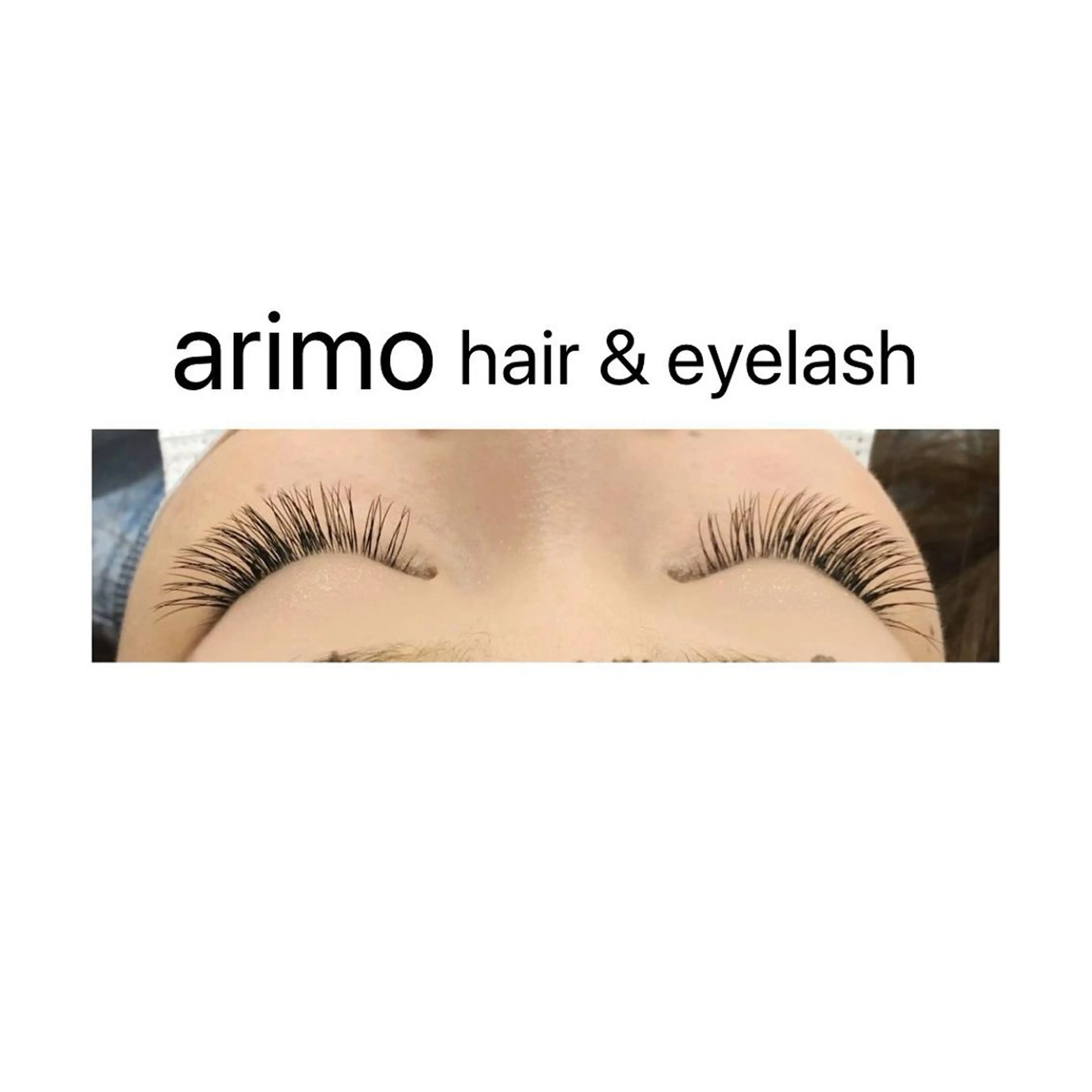 マツエク・マツパ Jカール arimo hair&eyelash所属・arimo アイリスト右原のマツエク・マツパデザイン