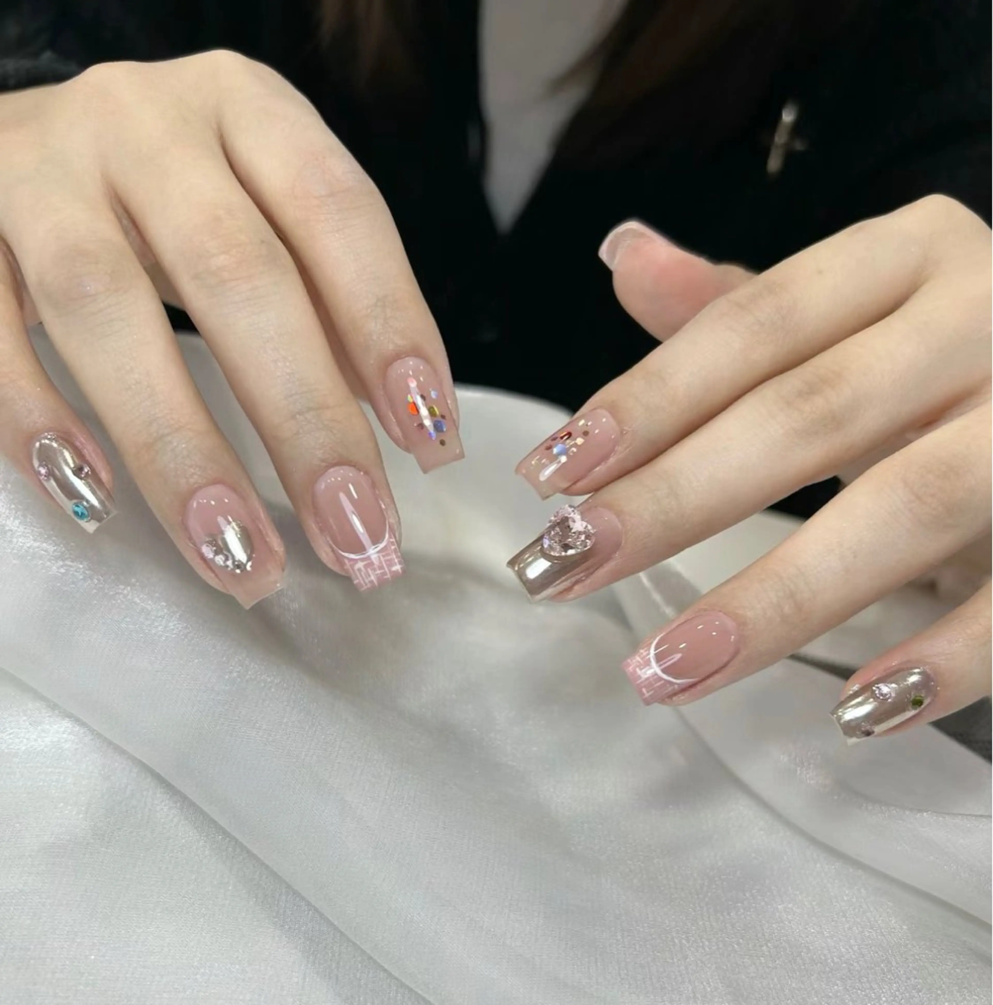 ネイル 持ち込み ハンドネイル ハンドケア ⭐️Syu Rei⭐️のネイルデザイン