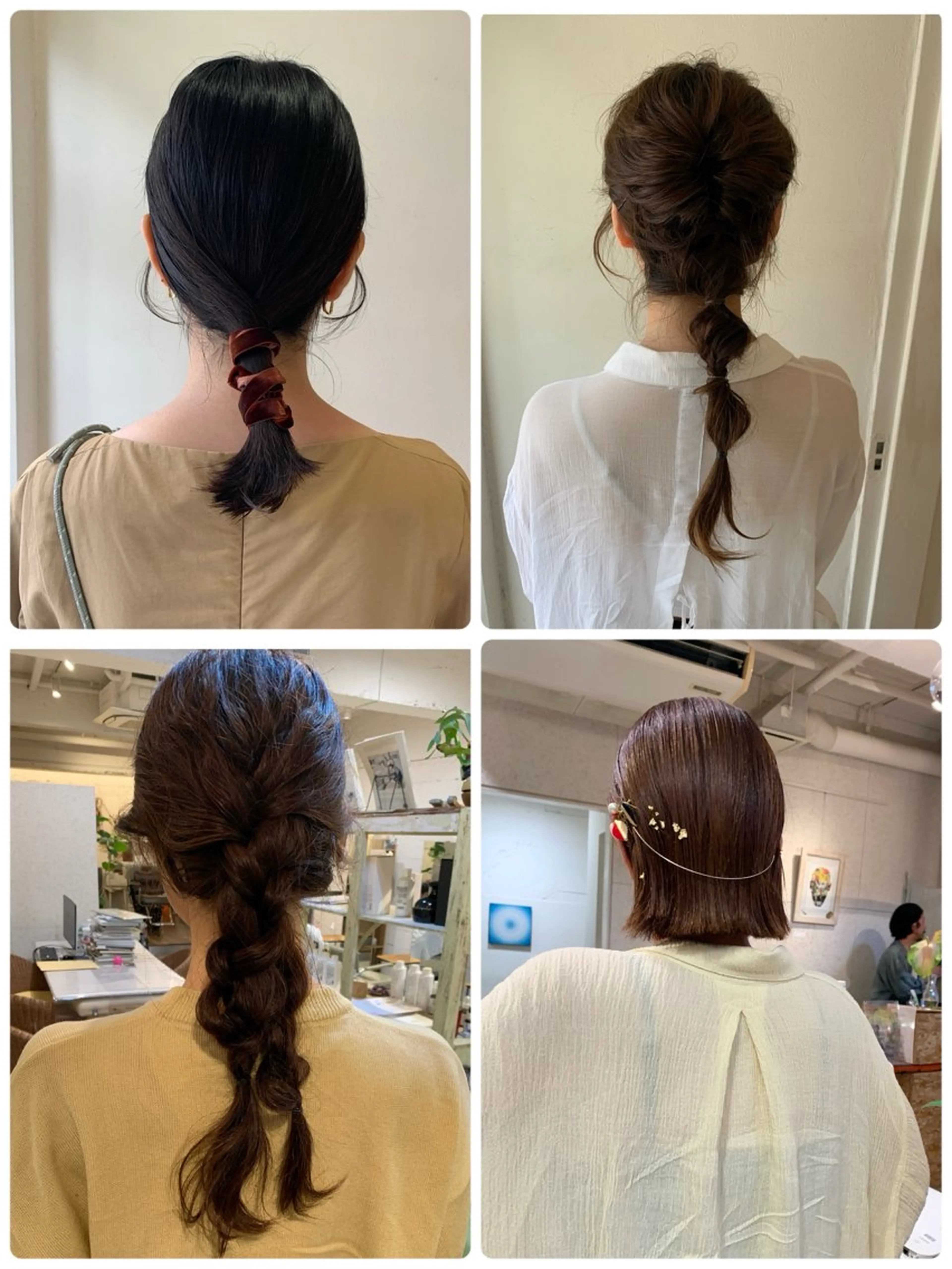 ヘアセット　ヘアアレンジの写真