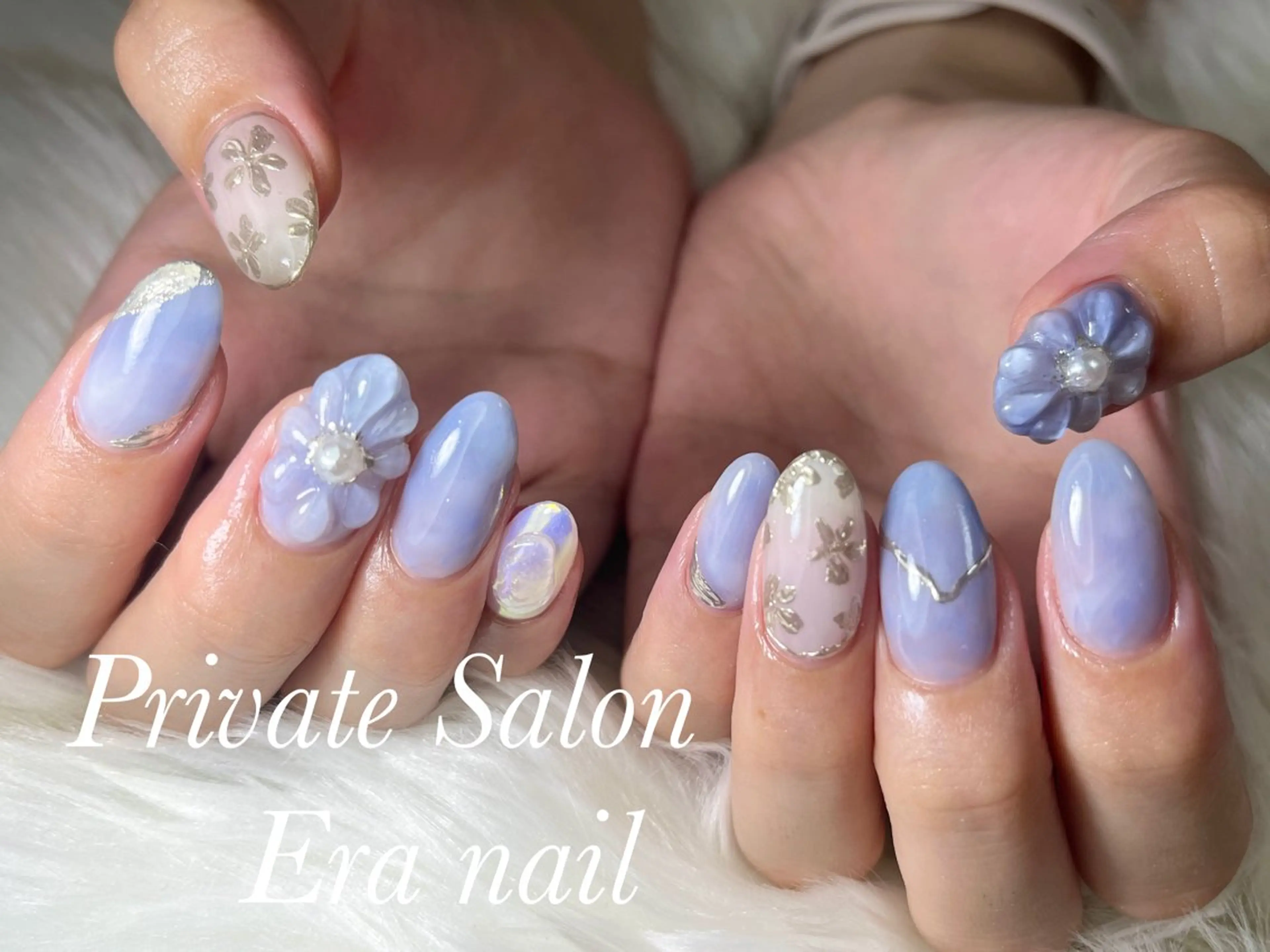 ネイル フラワーネイル Era nailのネイルデザイン