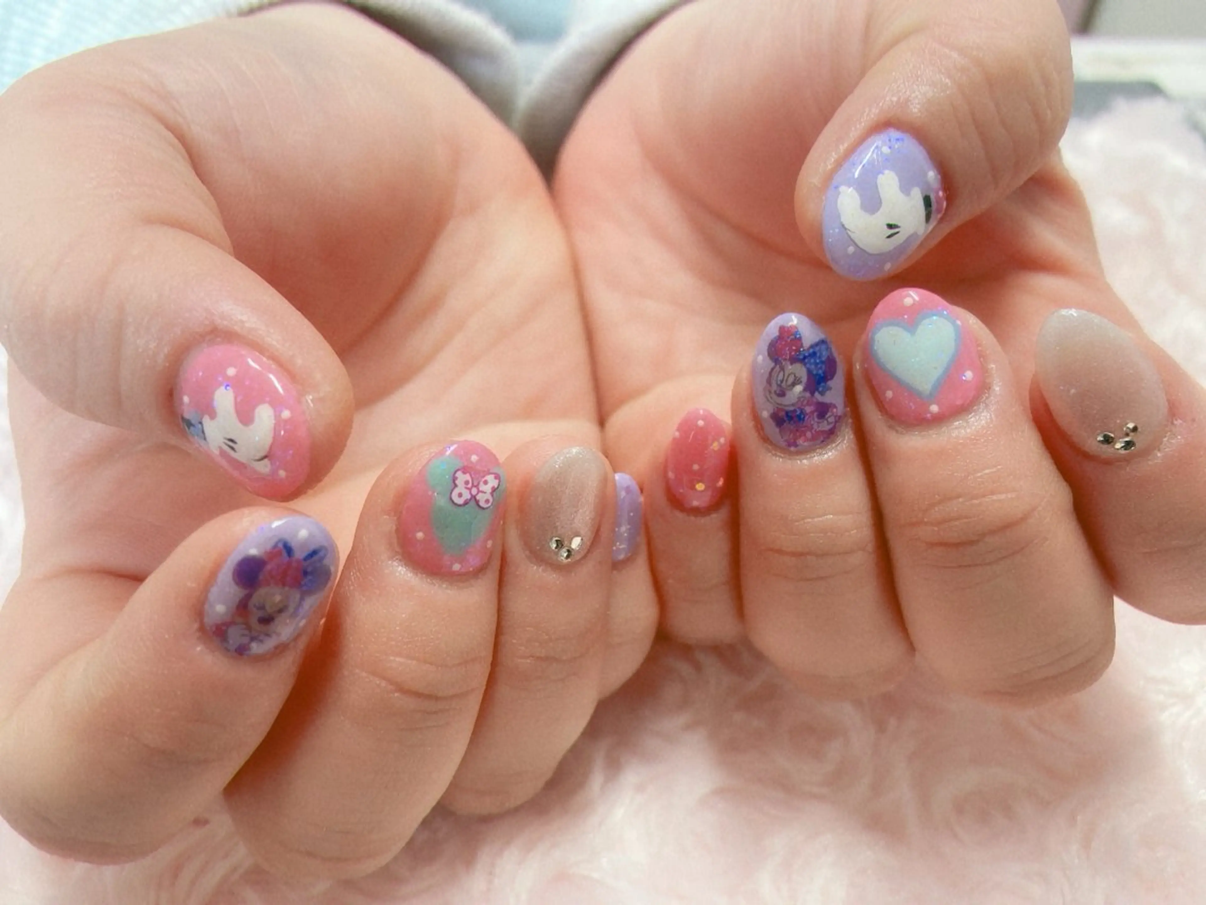 ネイル ジェルネイル 持ち込み パラジェル nail salon Berry所属・前田 りかのネイルデザイン