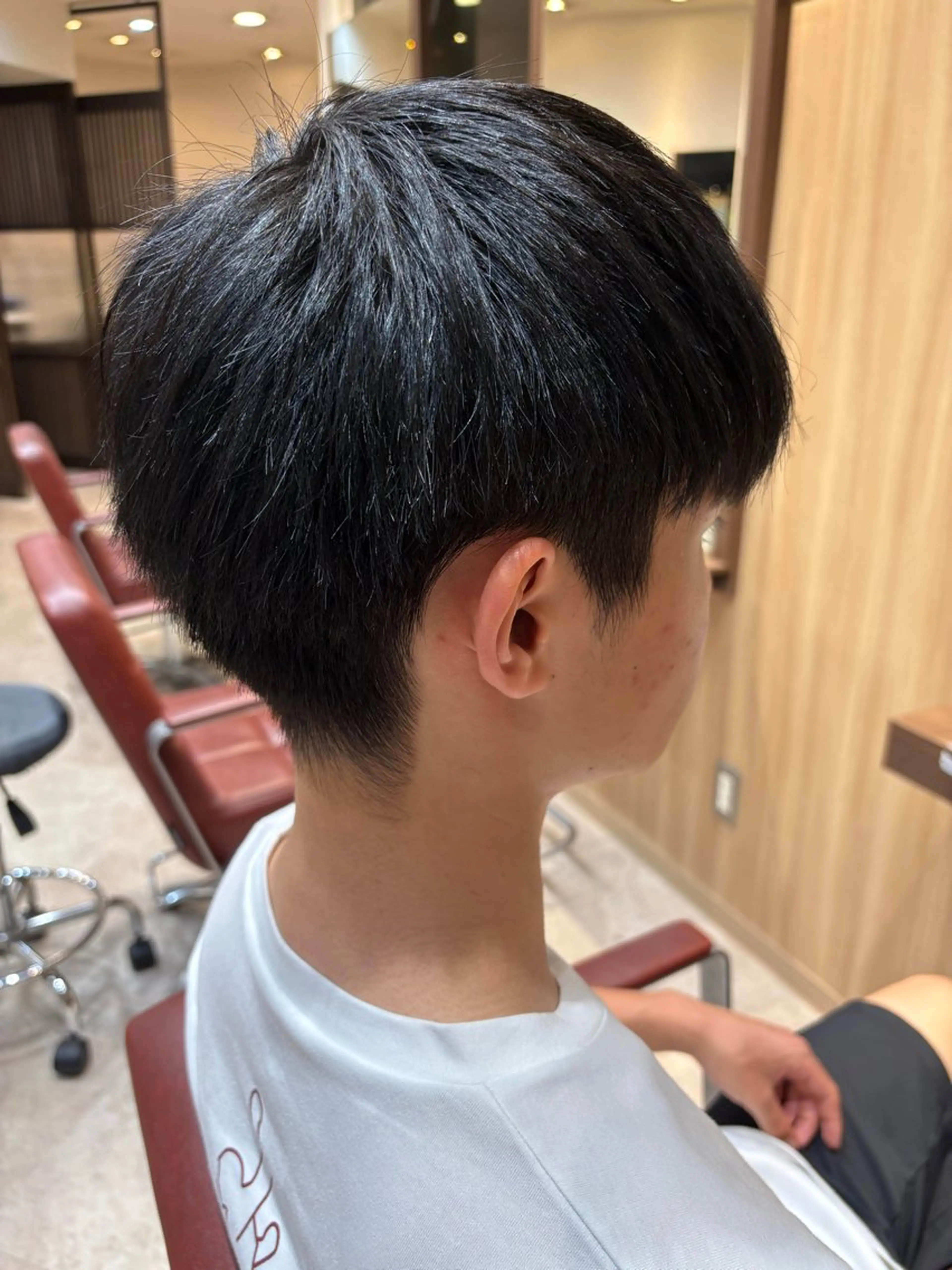 ショート メンズ カット 木村 柊斗のヘアスタイル