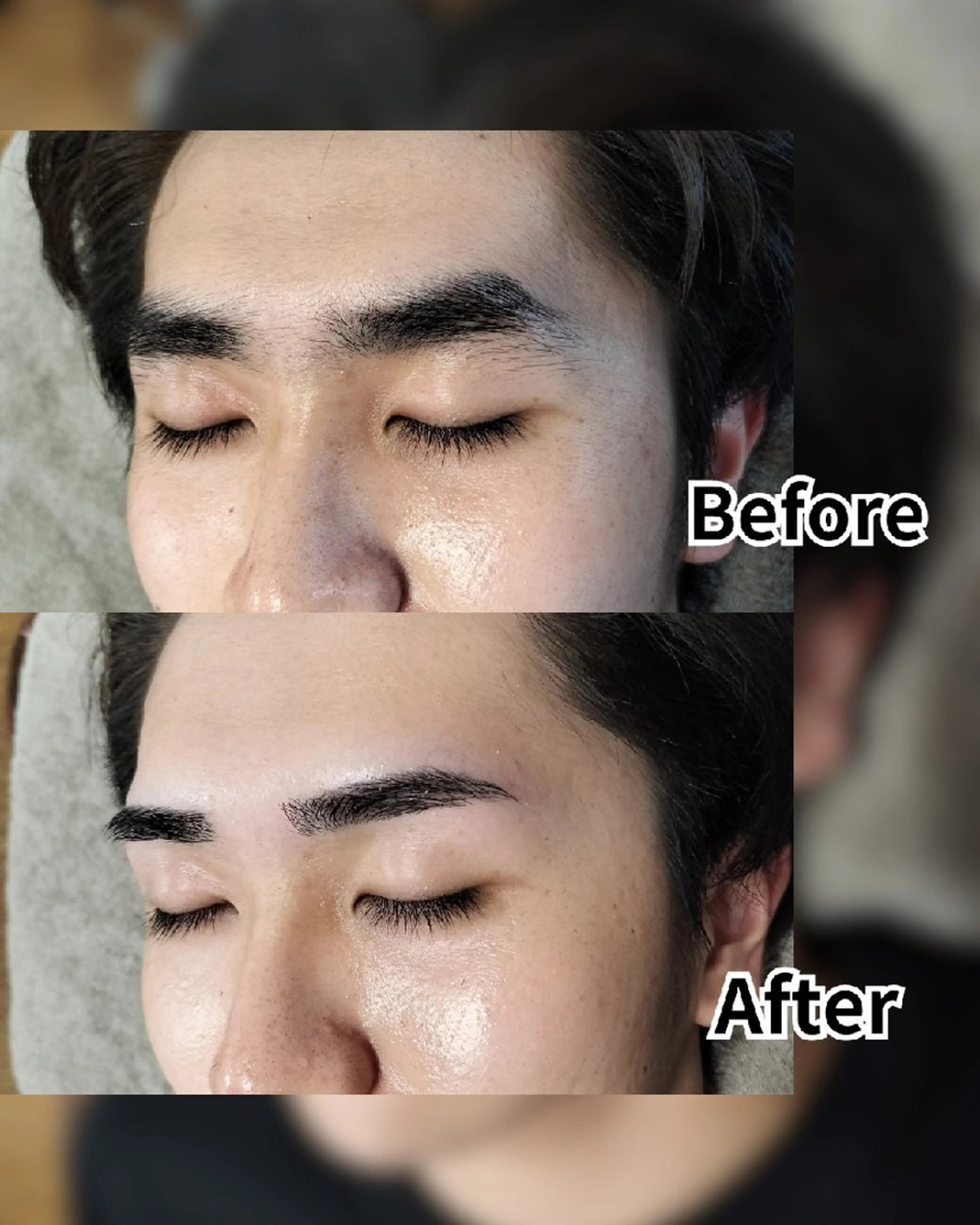 メンズ アイブロウ メンズパーマ メンズアイブロウ 眉毛ワックス脱毛 メンズ脱毛専門店Oceans所属・メンズ眉毛・脱毛専門 Oceansの眉毛・アイブロウイメージ