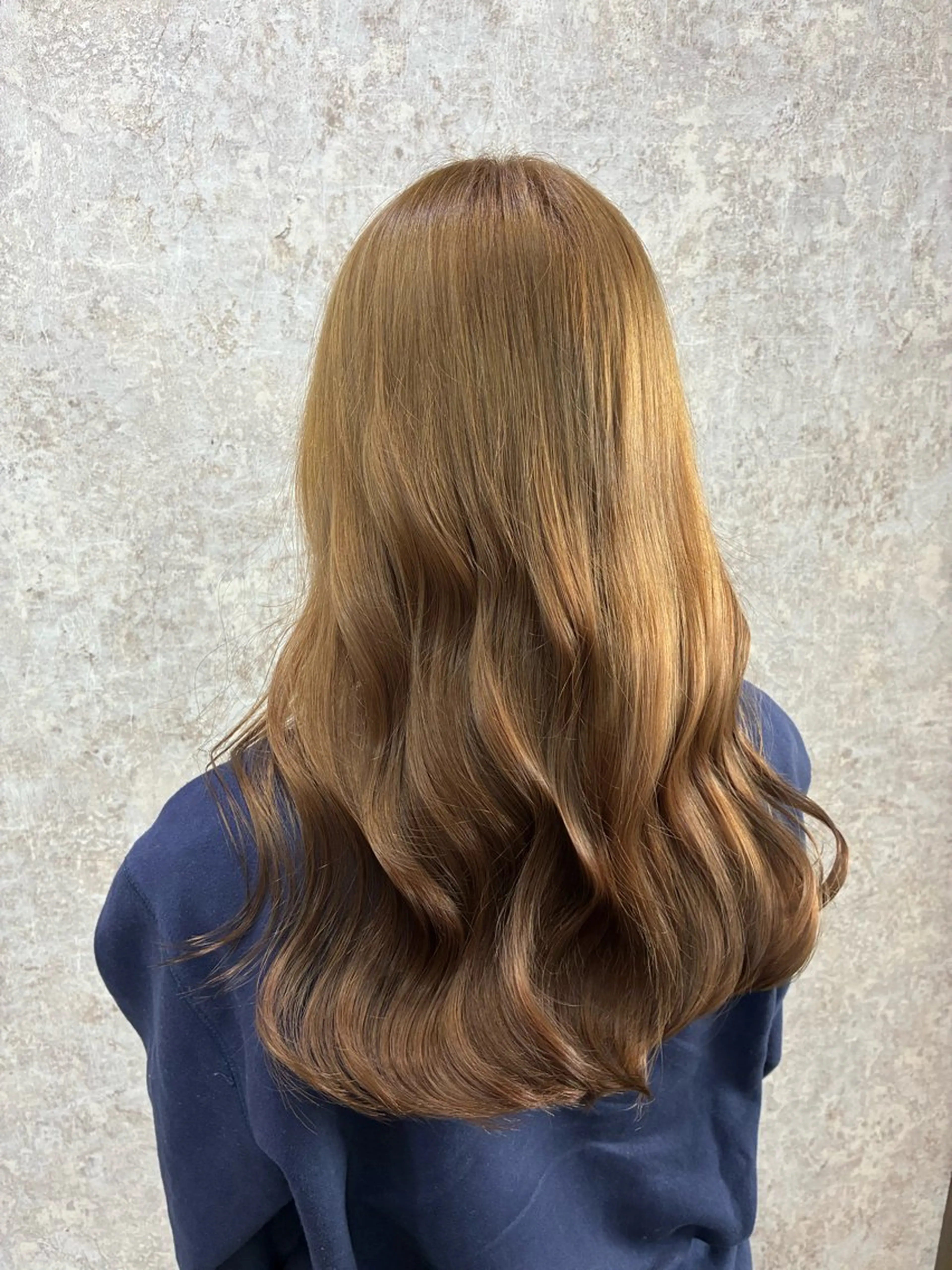 セミロング カラー ヘアカラー naf NENEのヘアスタイル