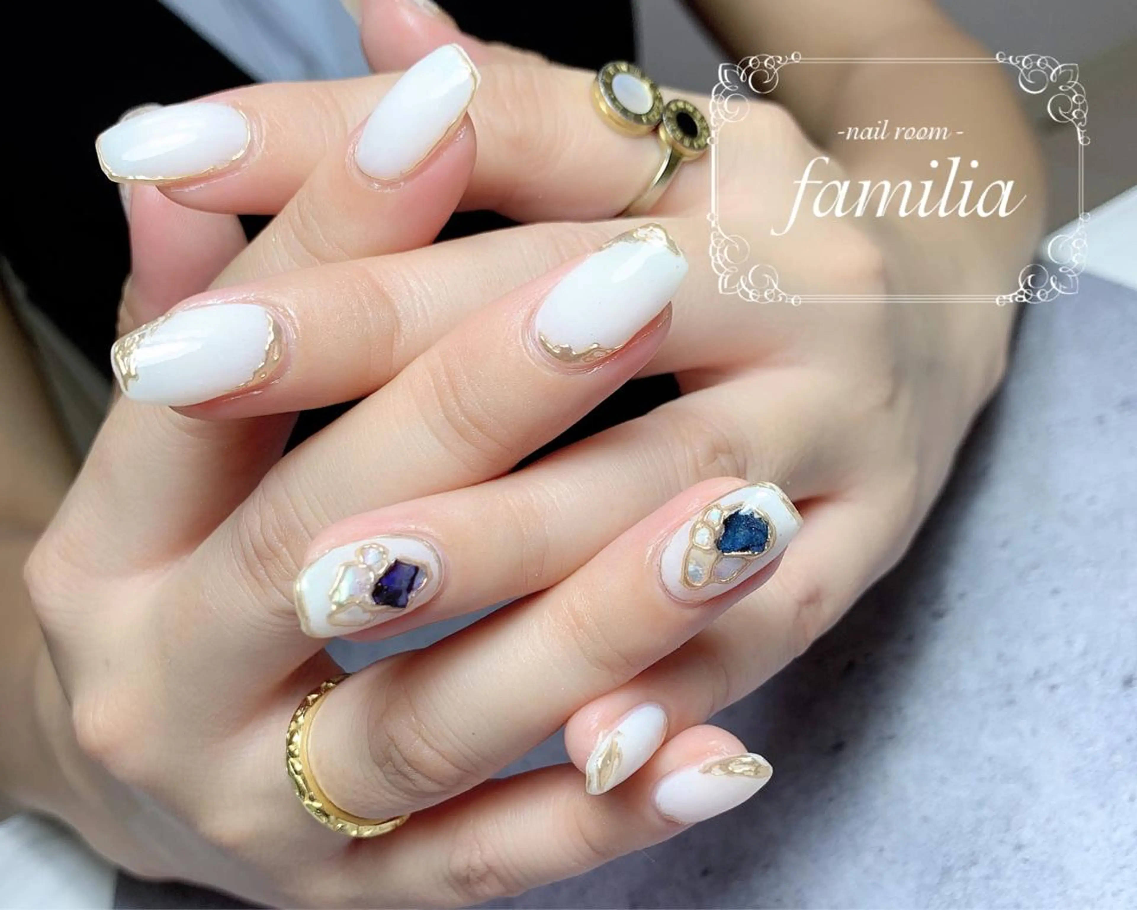 ネイル ハンドネイル -nailroom- familiaのネイルデザイン