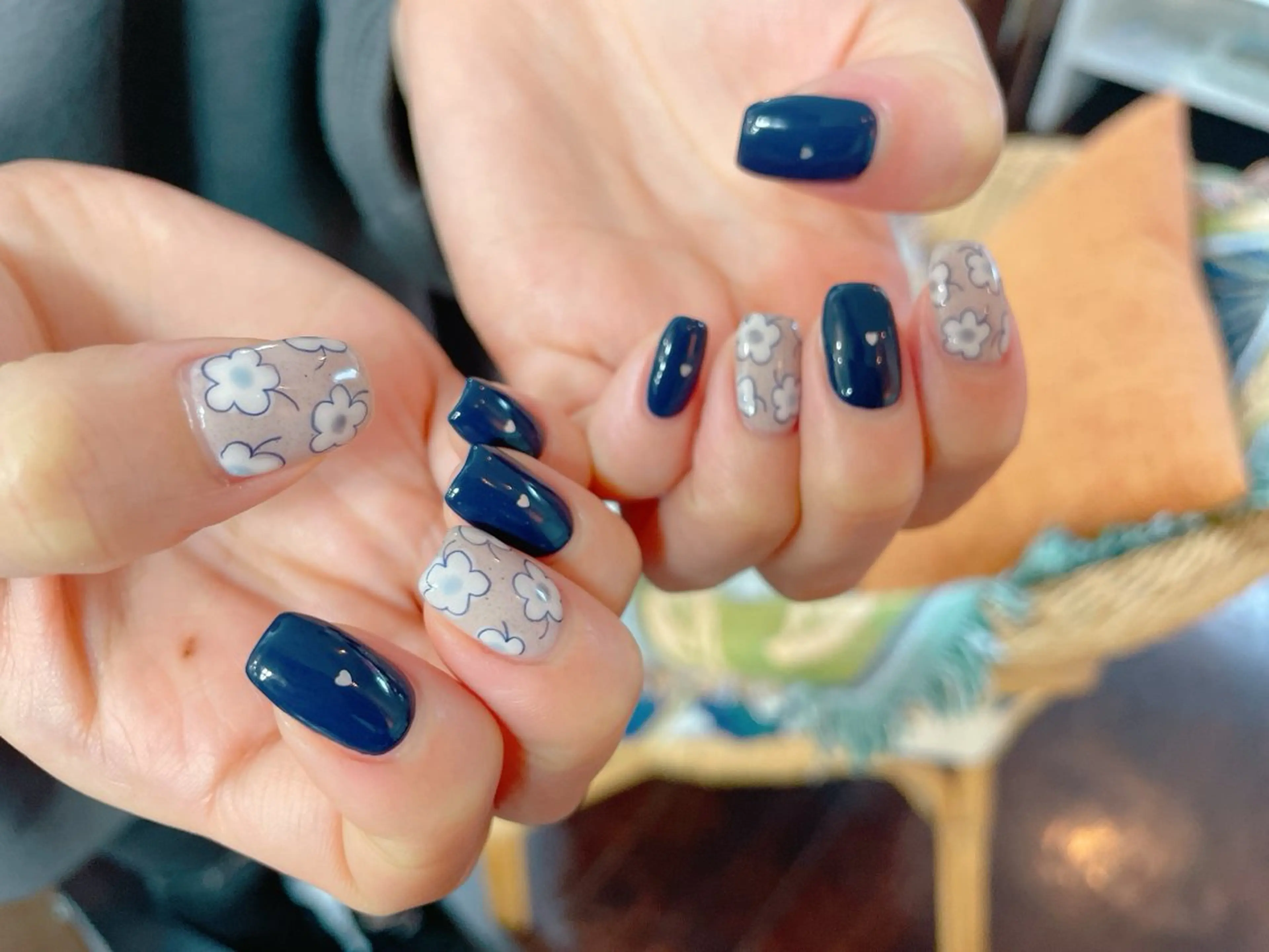 ネイル ジェルネイル ニュアンスネイル パラジェル 春ネイル nailroom  OHANA所属・nailroom OHANA🌴のネイルデザイン