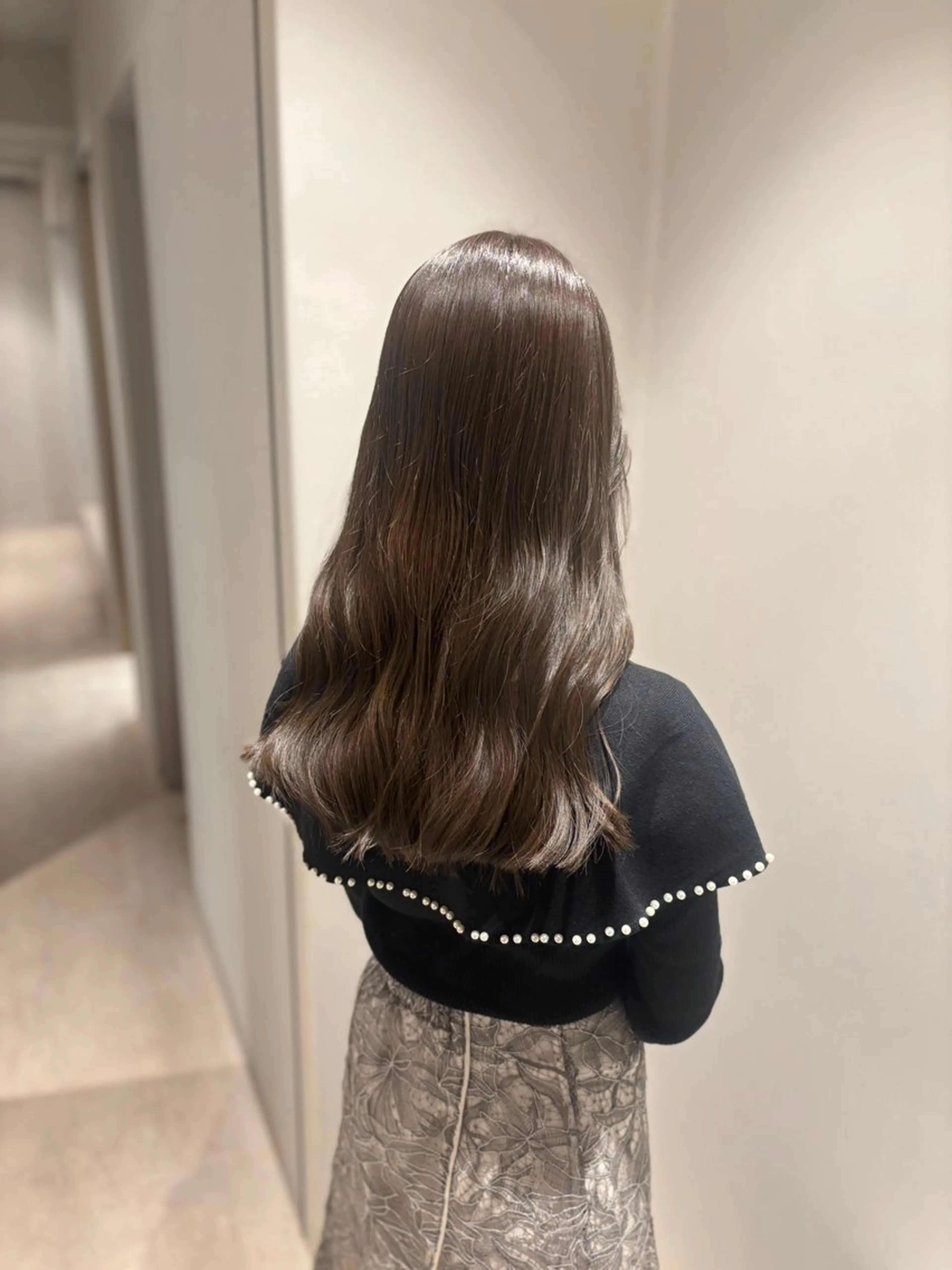 ロング カラー 髪質改善カラー ブラウン🤎YUMEのヘアスタイル