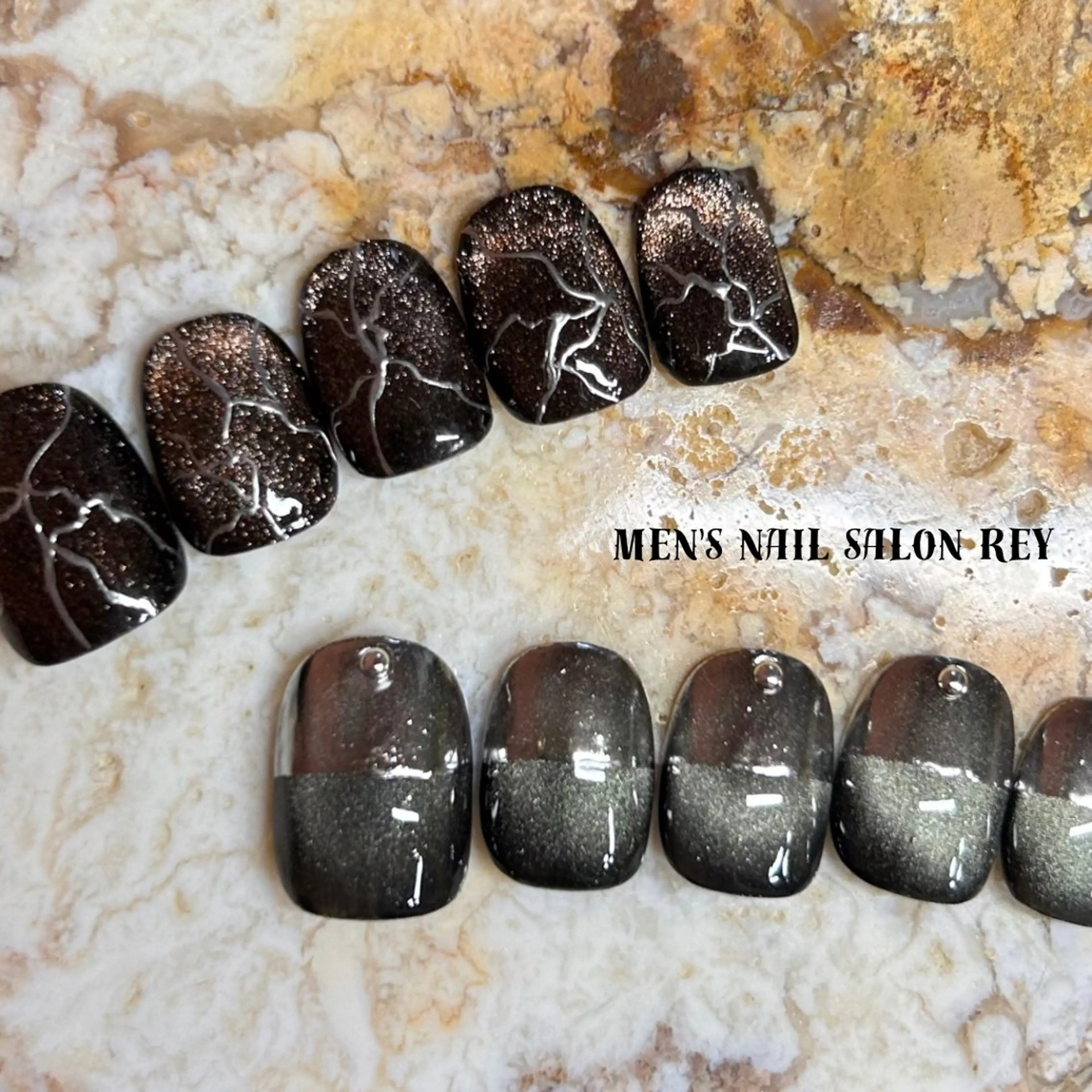 ネイル ハンドネイル men's nail salon Rey所属・men's nail salon Reyのネイルデザイン