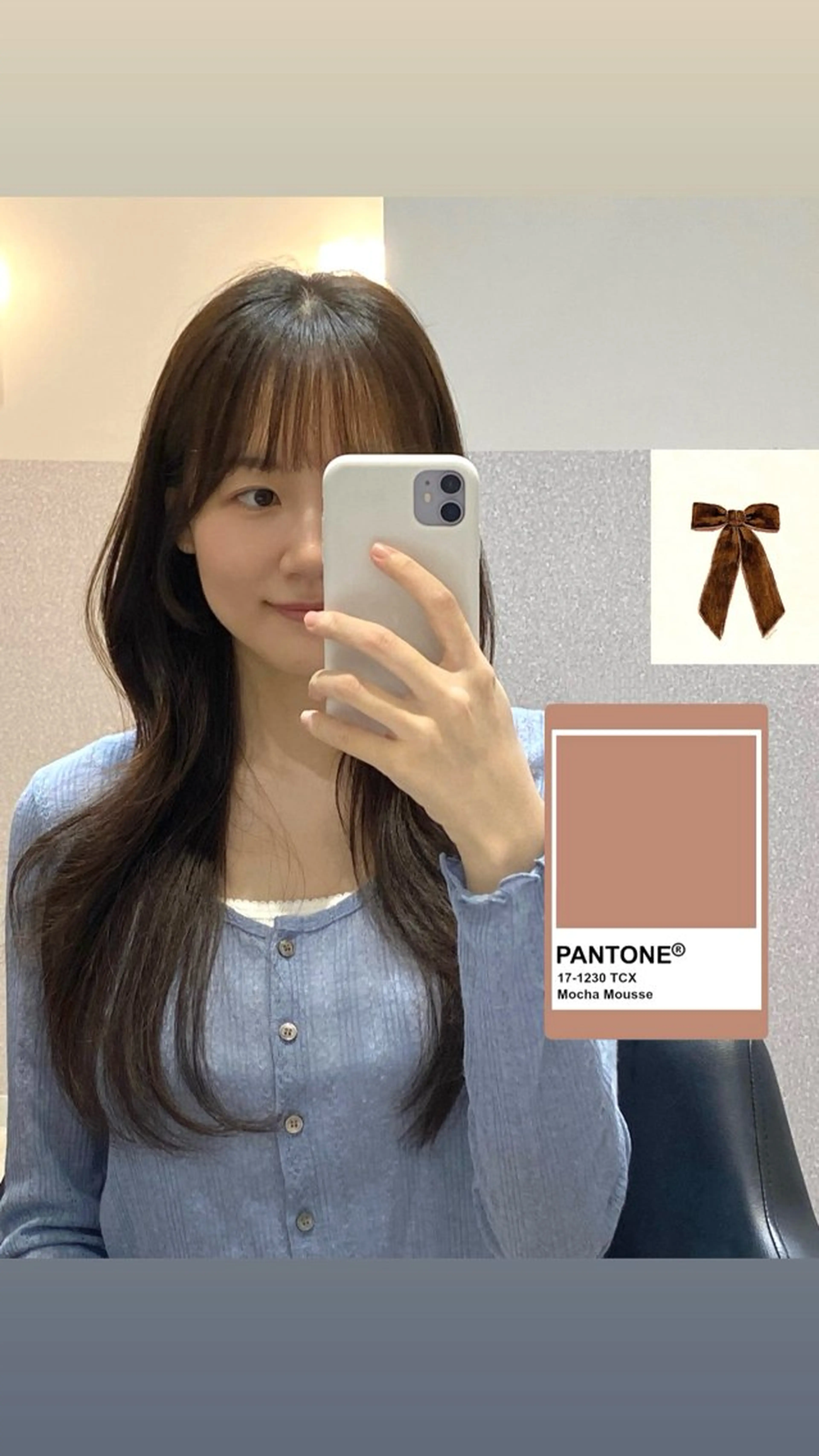 ロング ロングレイヤー 韓国風ヘア レイヤーカット ロング カット ヘアカラー トリートメント ❤︎︎韓国ヘア❤︎︎ 𝑺𝒉𝒊𝒉𝒐のヘアスタイル