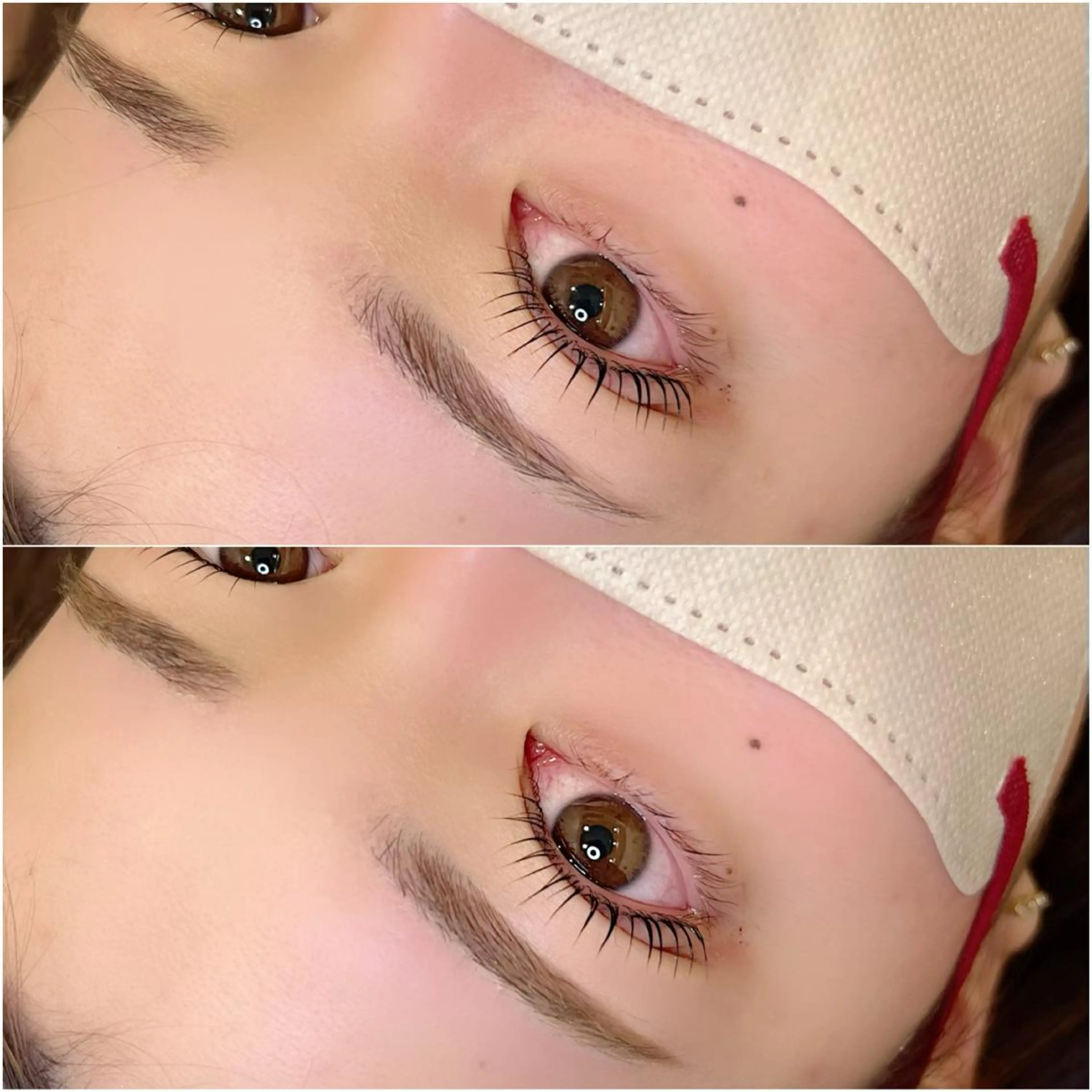 まつげパーマ＋眉カット🌿アイパック付🌟まつげ美人に😍💞の写真