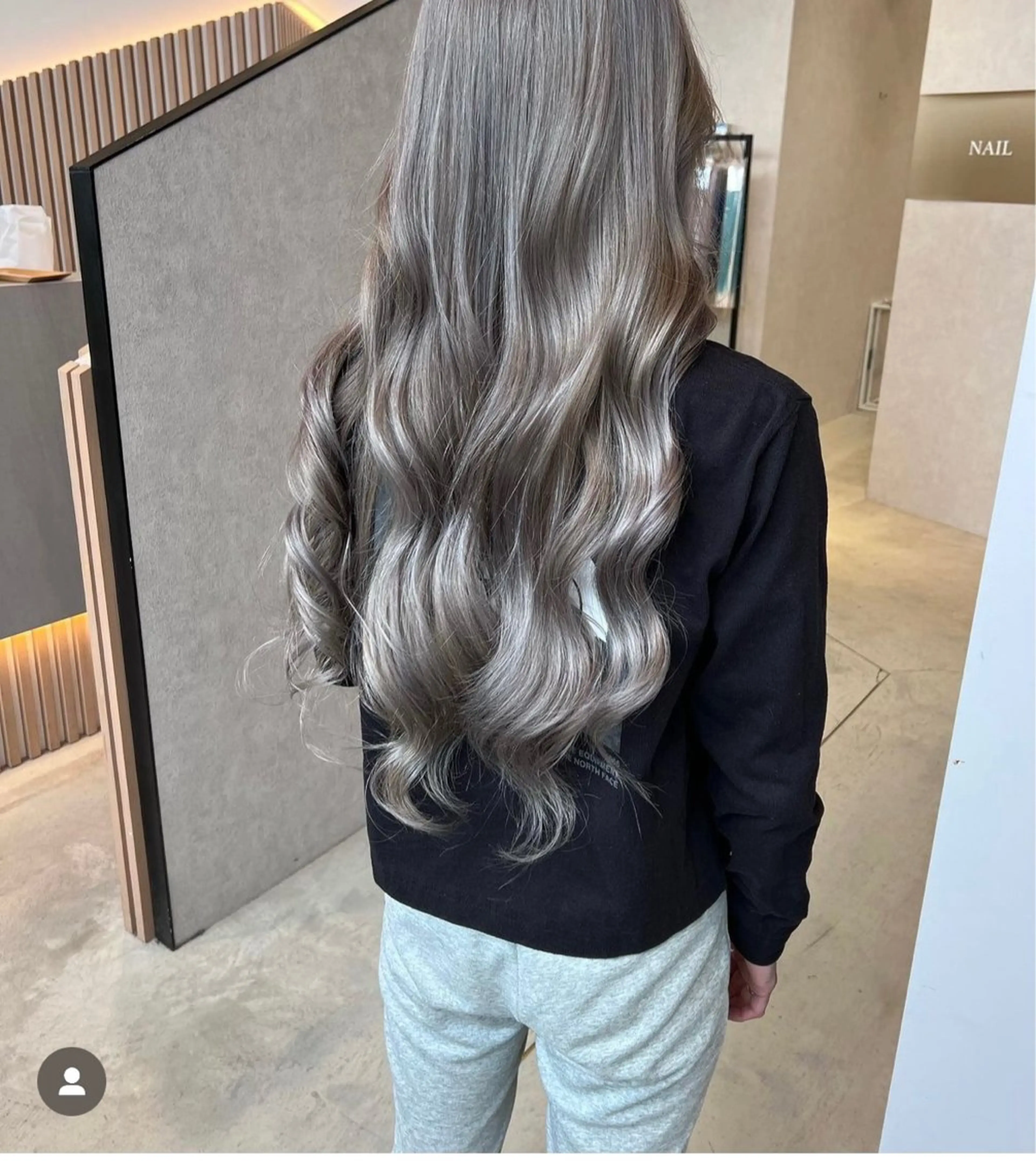 ロング カット ヘアカラー miku/ 透明感カラーのヘアスタイル