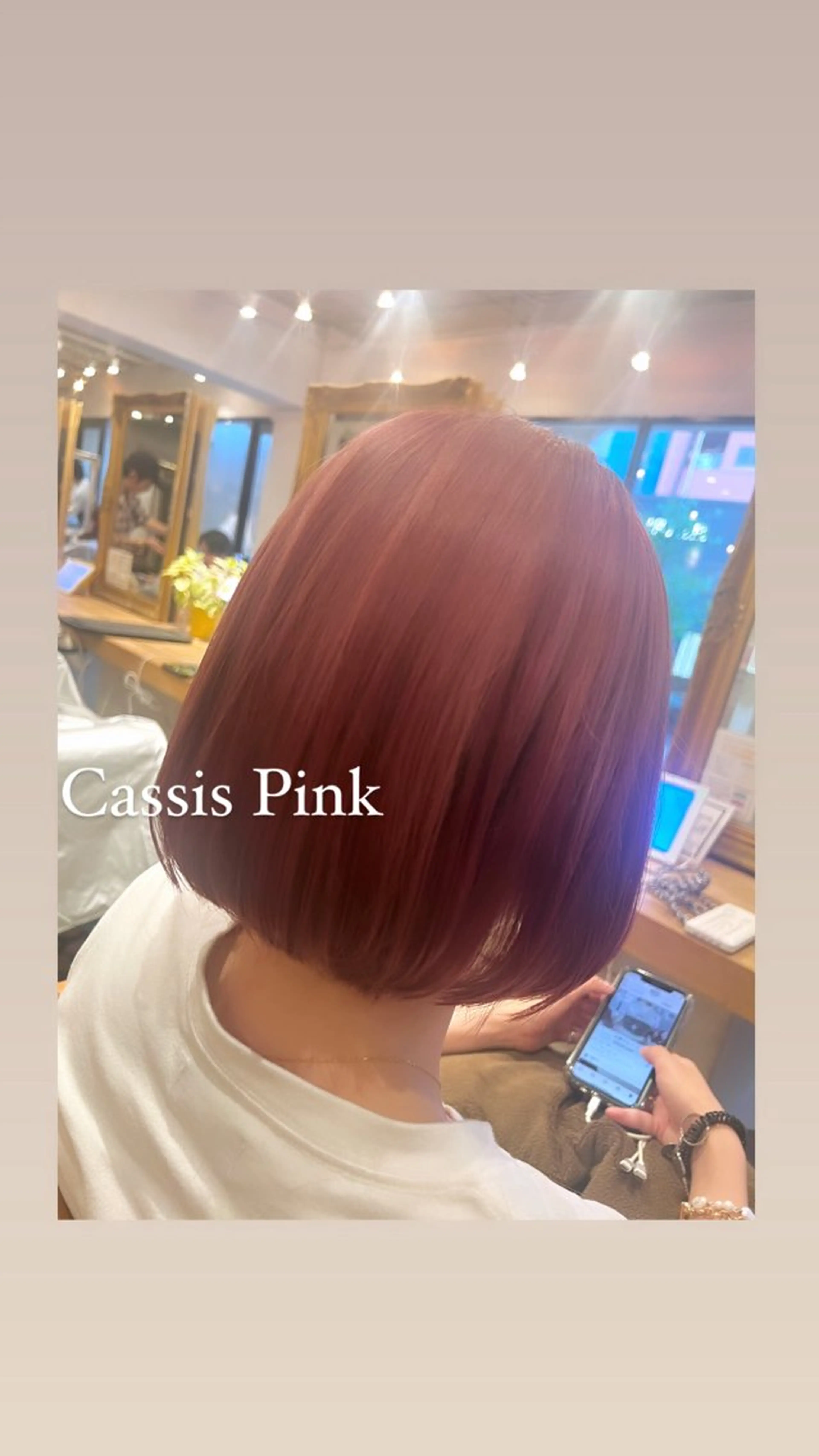 ショート カラー ブリーチ ラベンダーカラー ラベンダーピンク ピンクカラー ボブ カット ヘアカラー トリートメント ハイライト/インナー /ブリーチ/レイヤーのヘアスタイル