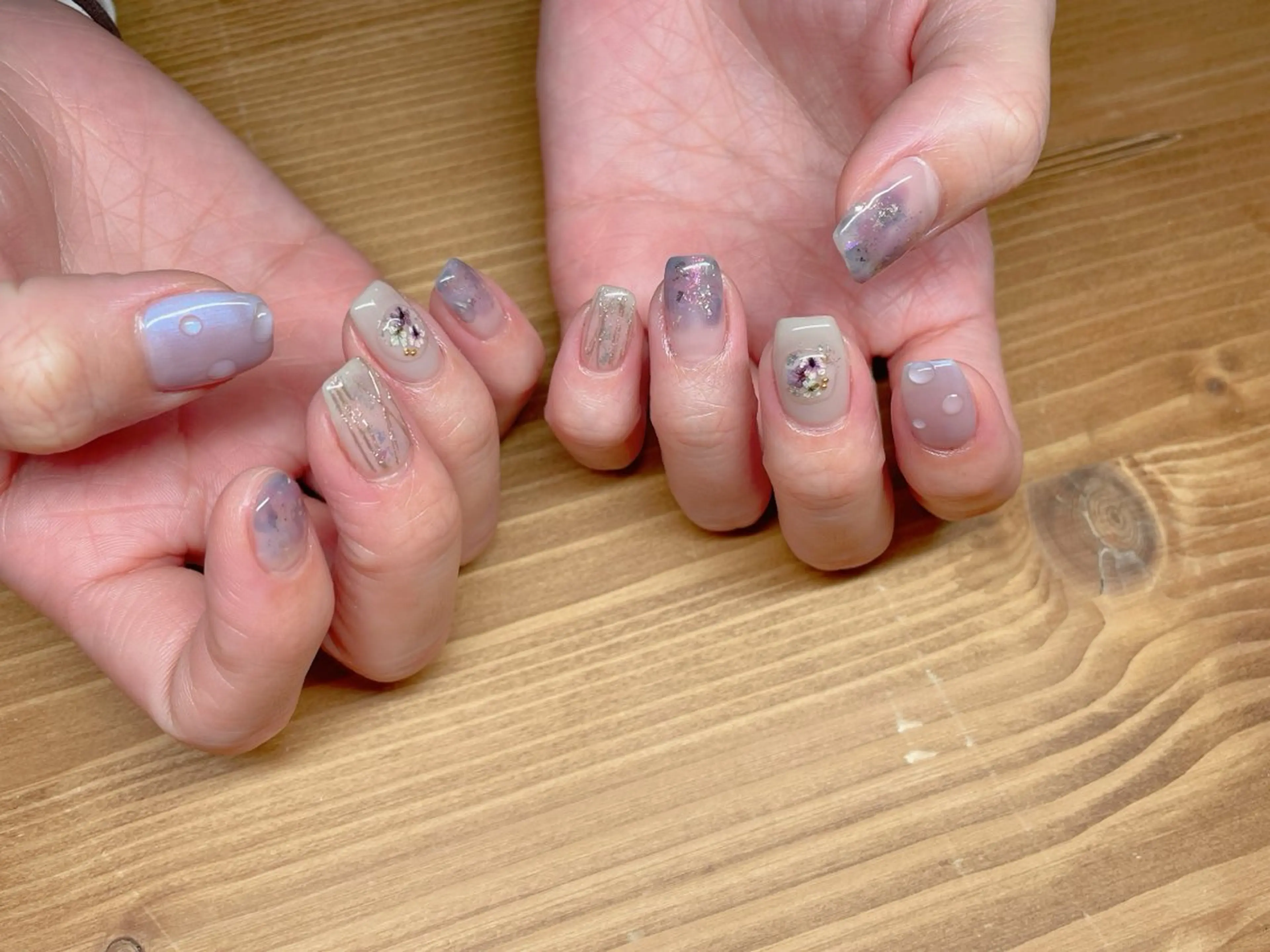 ネイル ジェルネイル パラジェル 春ネイル nailroom  OHANA所属・nailroom OHANA🌴のネイルデザイン