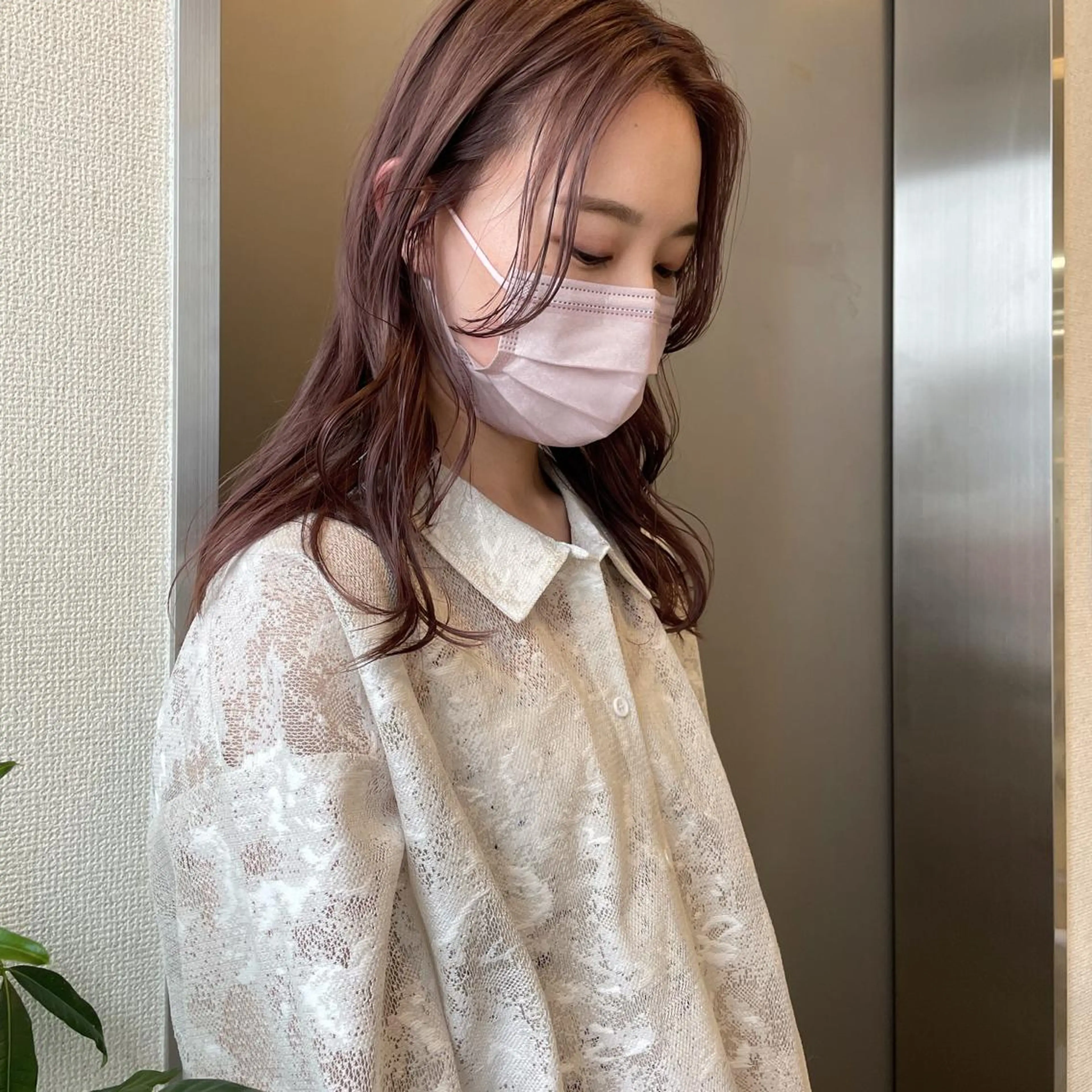 ミディアム be.perch所属・山口 朔弥のヘアスタイル