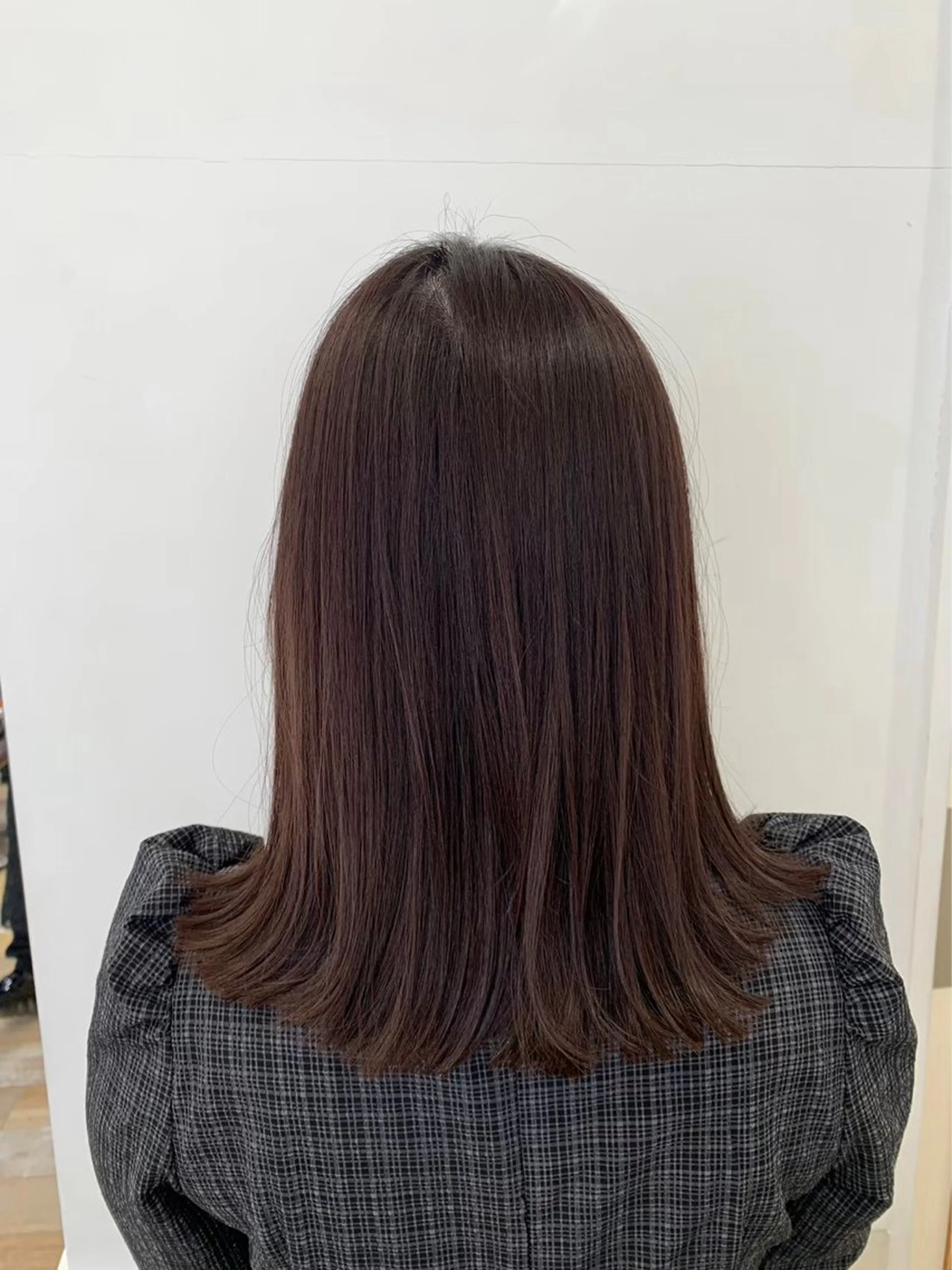 ミディアム カラー 韓国ヘア/ニュアンス パーマ　kaitoのヘアスタイル