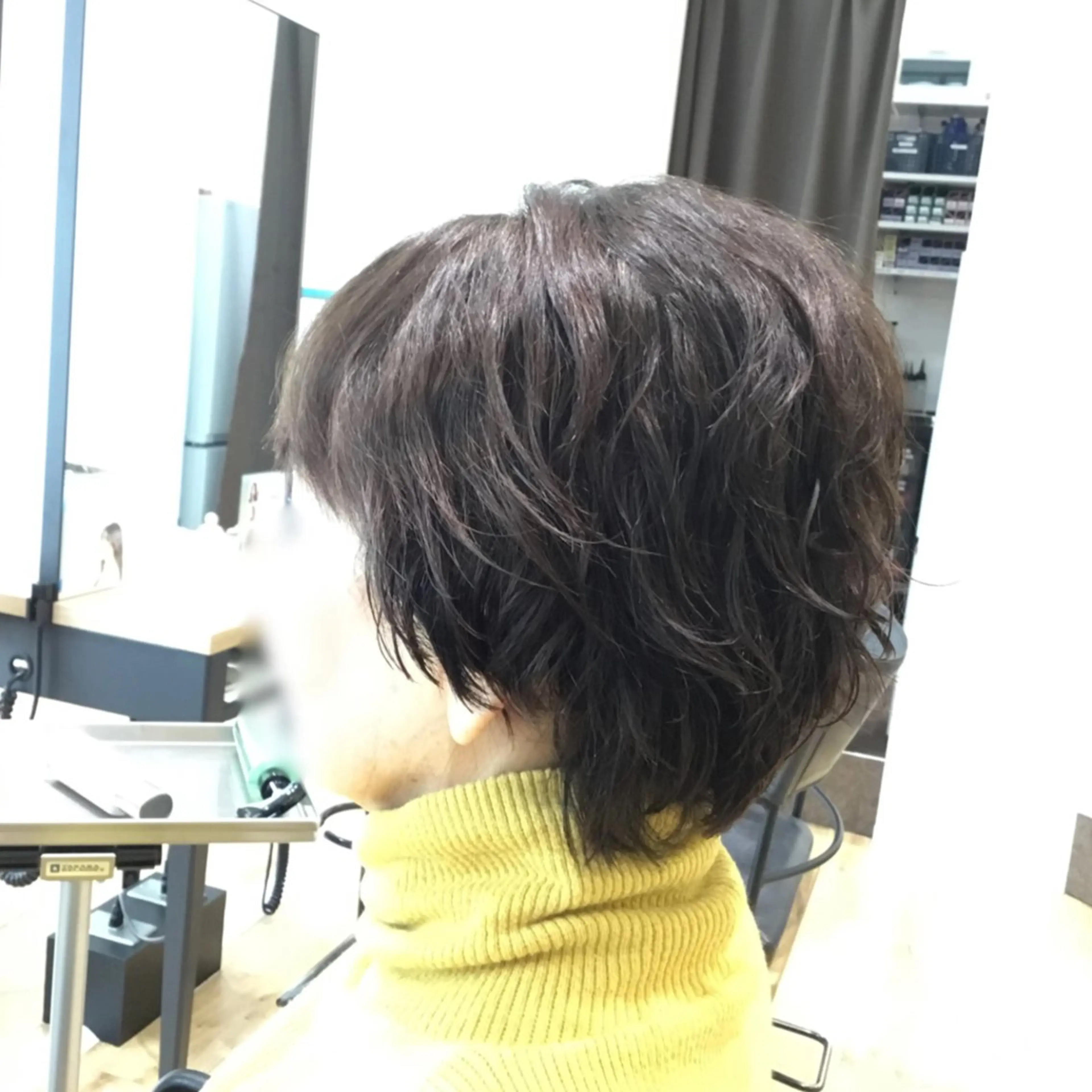 ショート パーマ 滝口 瑞季のヘアスタイル