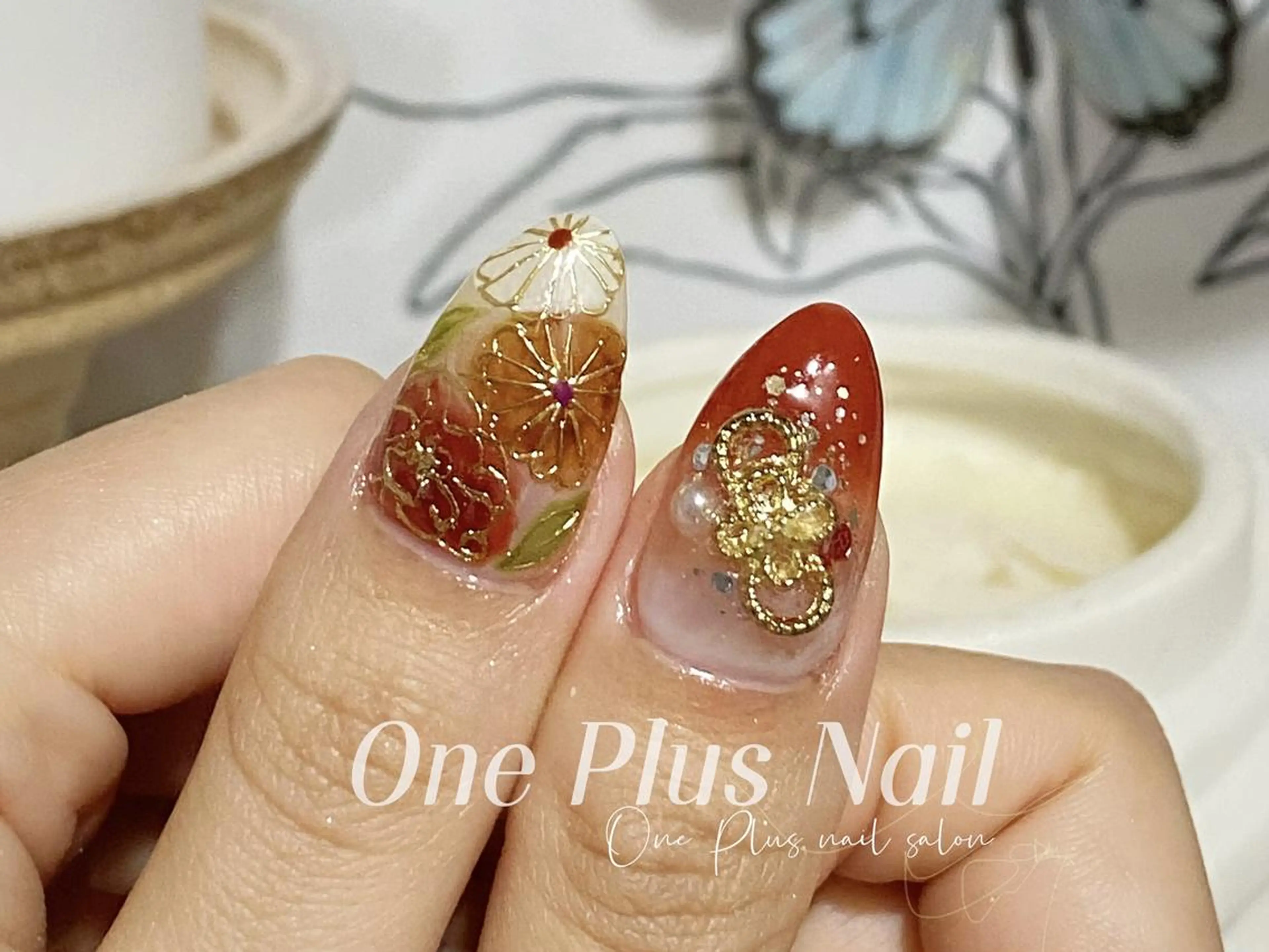 ネイル ハンドネイル ハンドケア One Plus Nail Salonのネイルデザイン