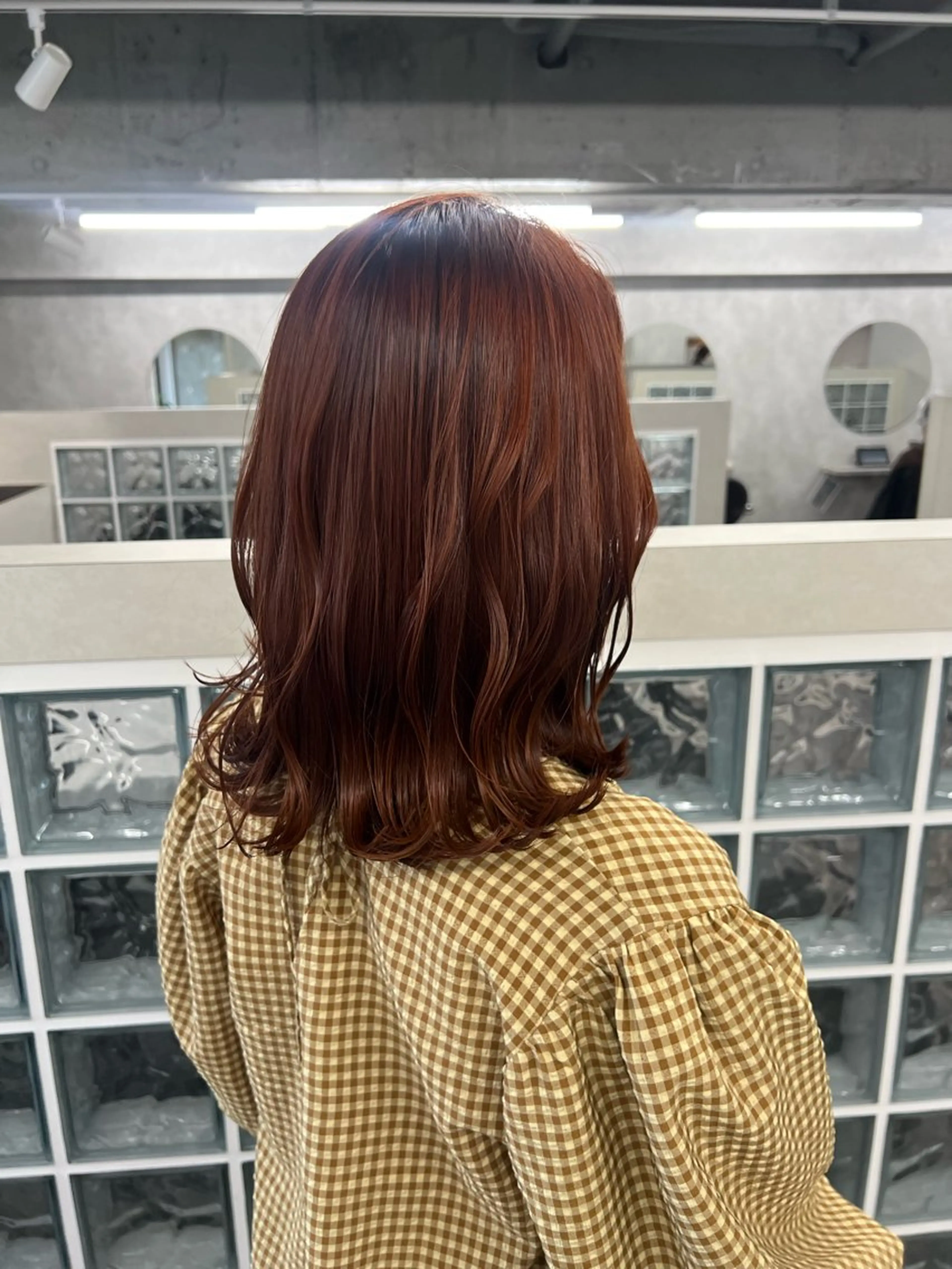 ミディアム カット ヘアカラー トリートメント Loem【ロエム】所属・RINA 【Loem】のヘアスタイル