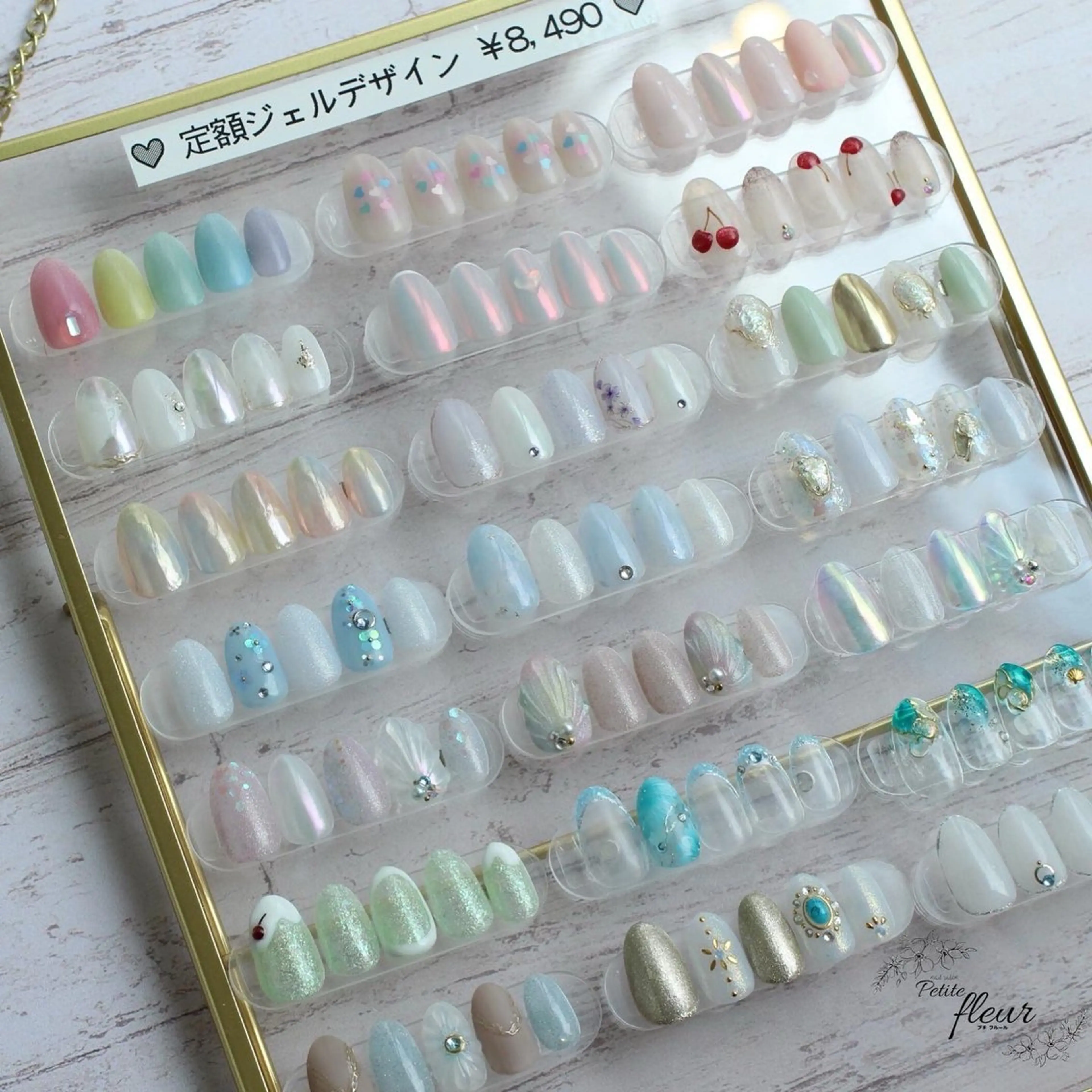 ネイル ❁⃘*。Petite fleur❁⃘*りさのネイルデザイン