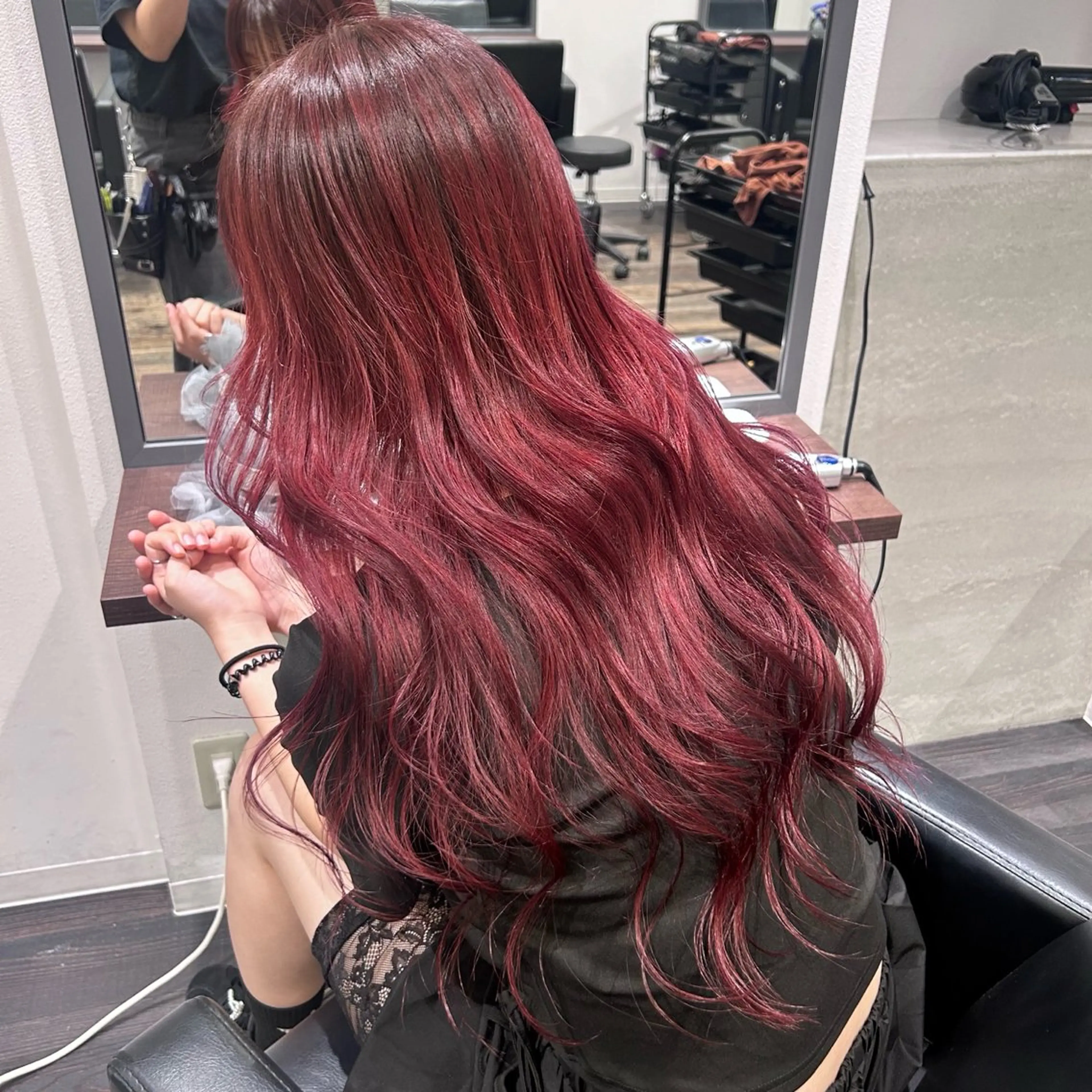 ロング patou烏丸所属・🤎オリーブカラー× パーマ特化💫森口のヘアスタイル