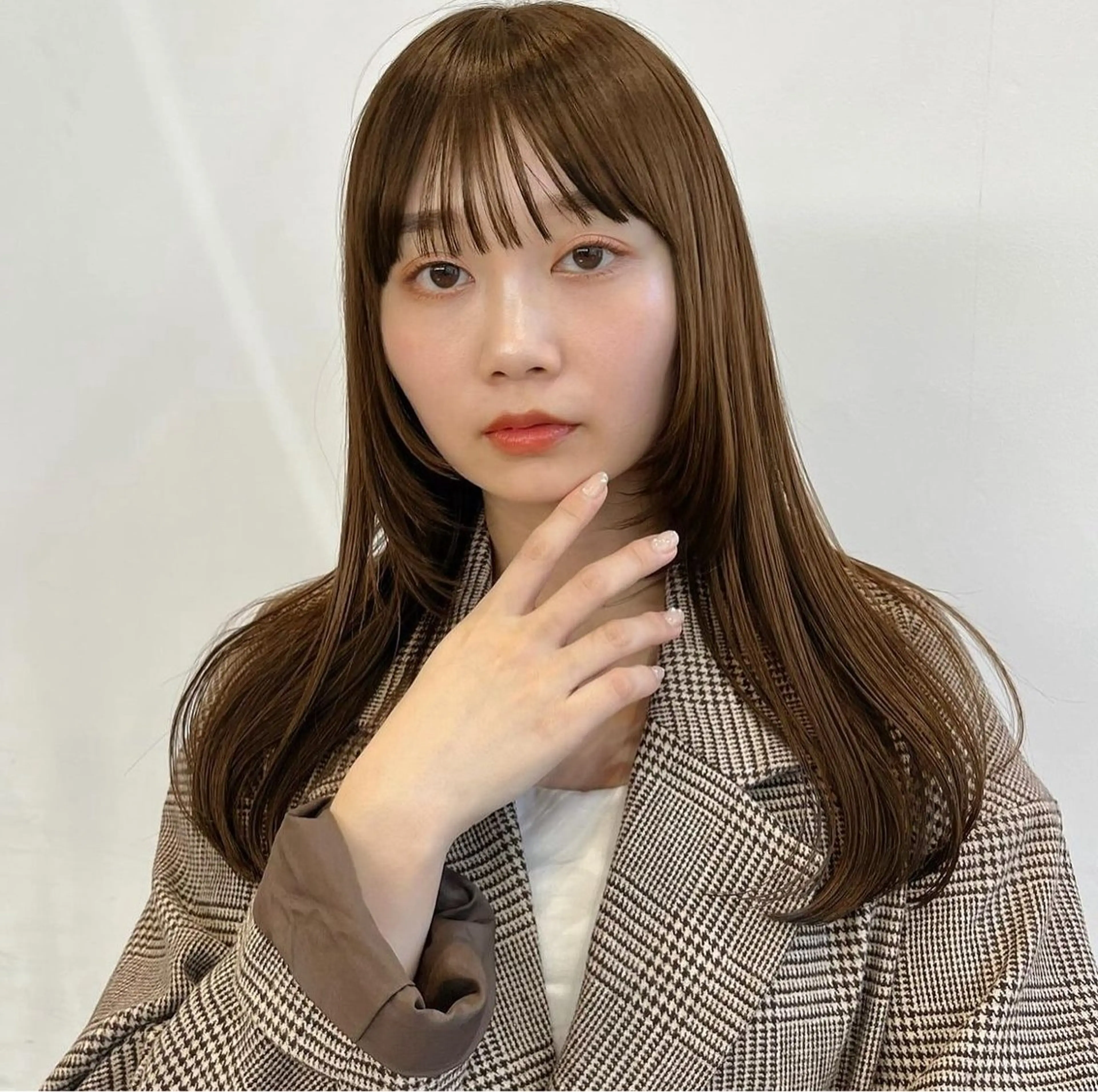 ショート カット ヘアカラー トリートメント ヘアセット 🫧レイヤー/暖色 /ベージュMAI🫧のヘアスタイル