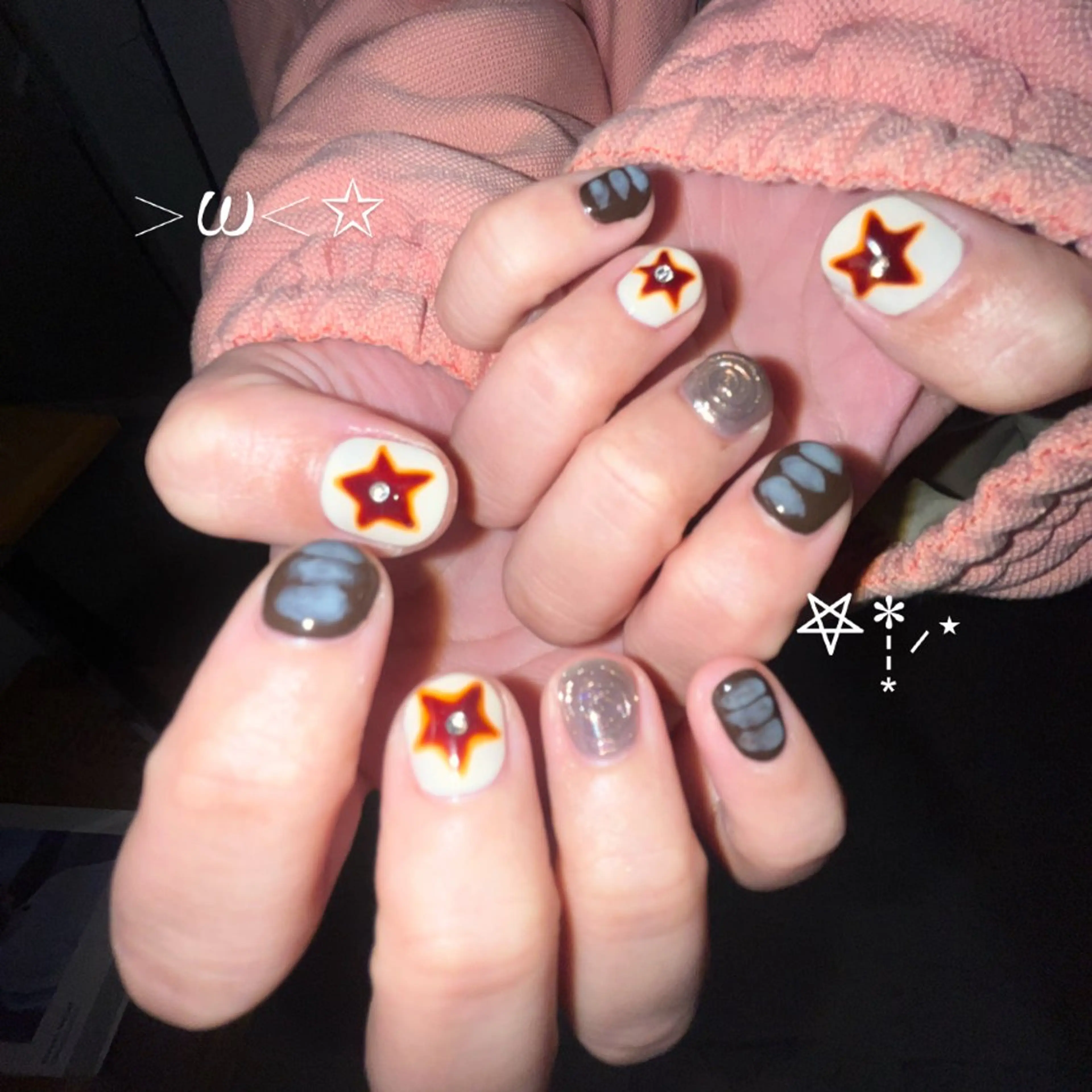 ネイル ハンドネイル elen南越谷 Rina𖥔⋱のネイルデザイン